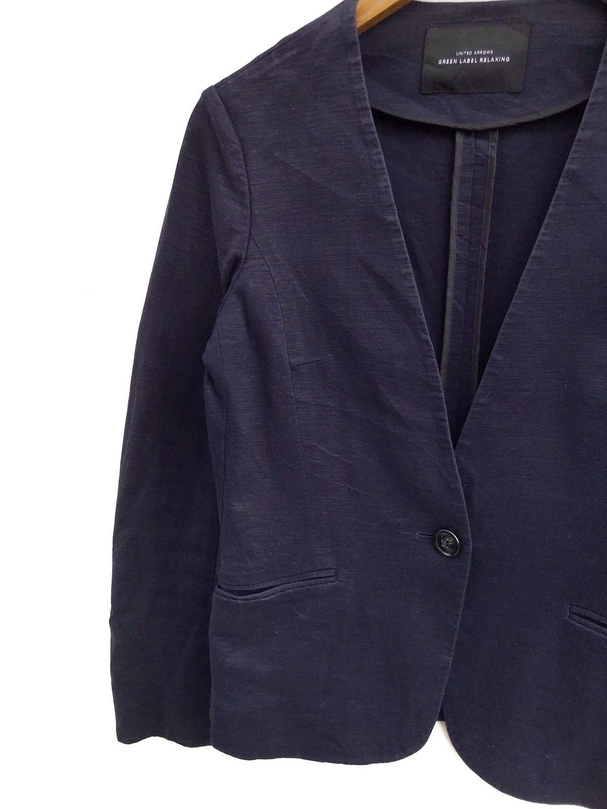 United Arrows United Arrows Green Label Relaxing Navy Light Jacket Size US S / EU 44-46 / 1 - 3 Thumbnail