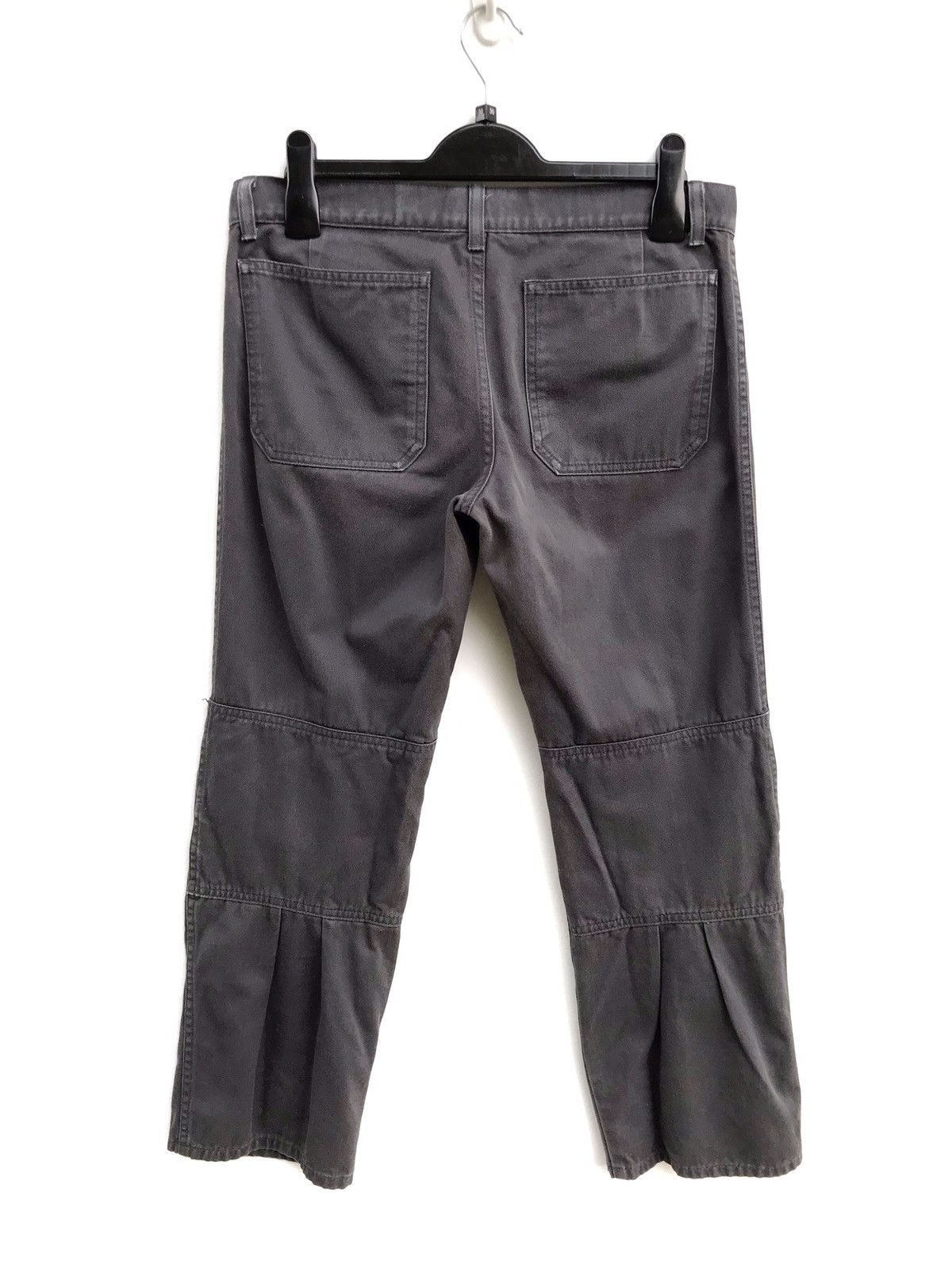 CABANE de ZUCCa Zucca Double Knee Military Cropped Trousers Pants Size US 30 / EU 46 - 2 Thumbnail