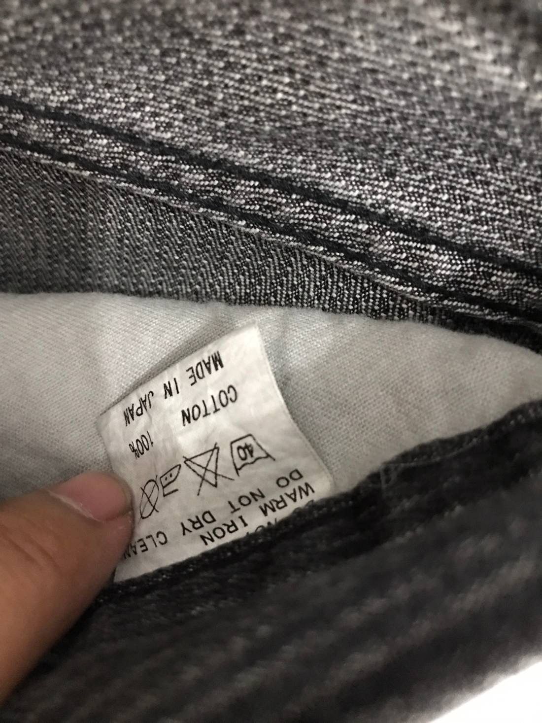 Japanese Brand Japanese Brand DEVILOCK Stripes Hickory Black Pants Size US 33 - 9 Thumbnail