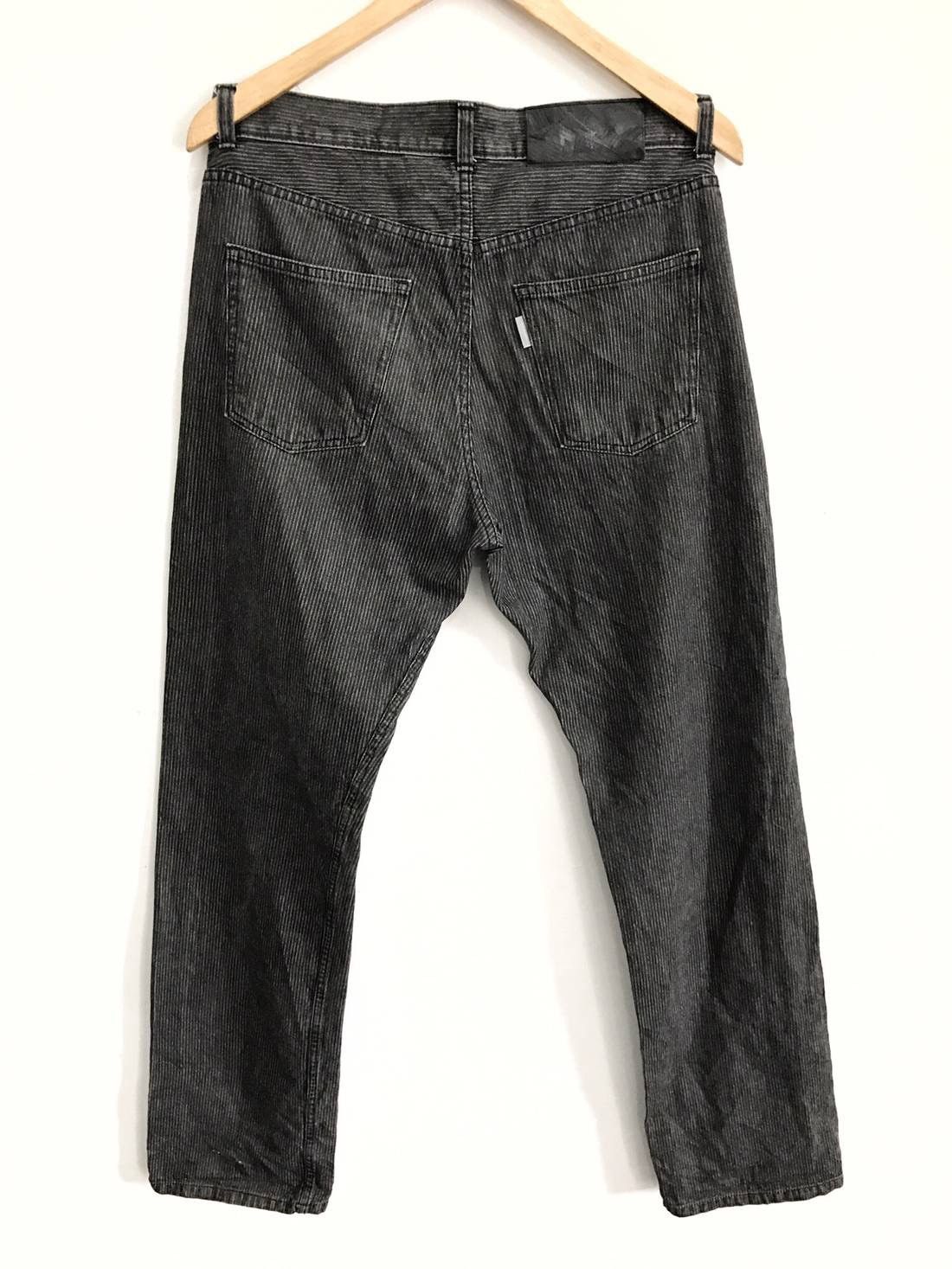 Japanese Brand Japanese Brand DEVILOCK Stripes Hickory Black Pants Size US 33 - 4 Thumbnail