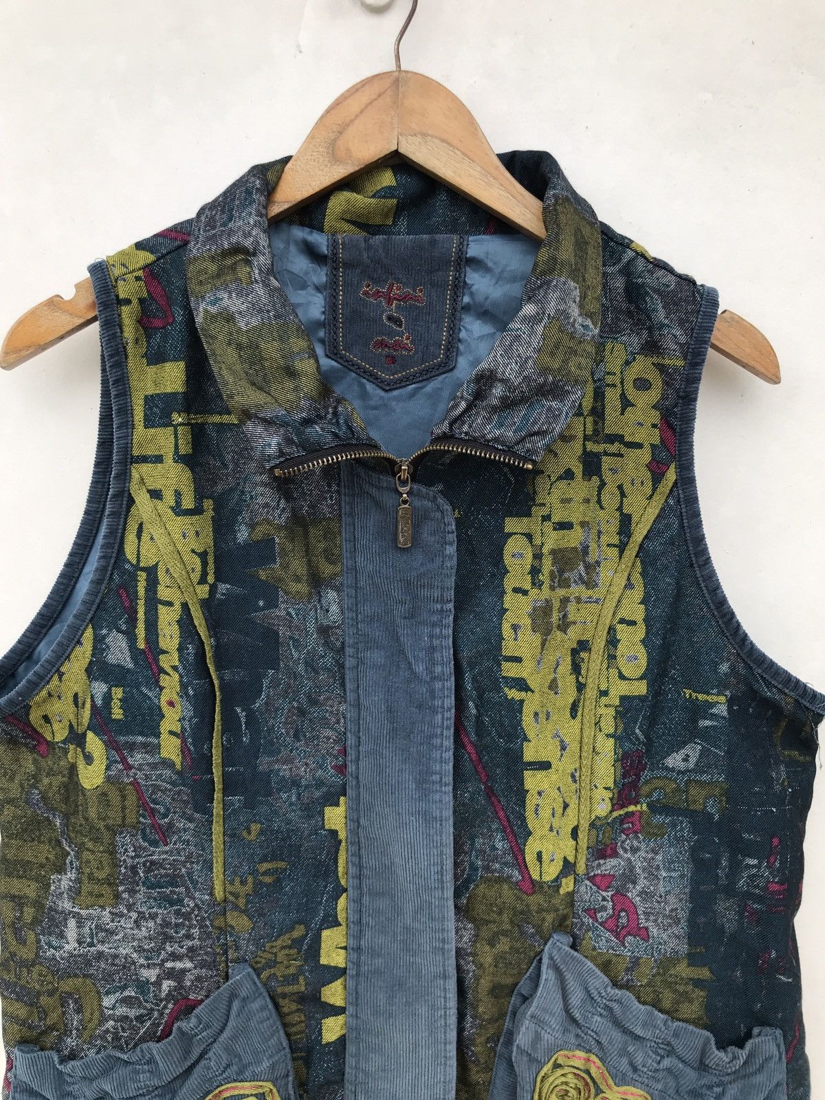 Japanese Brand Japanese Brand All Over Print Jacket Denim Kapital Style Size US L / EU 52-54 / 3 - 4 Thumbnail
