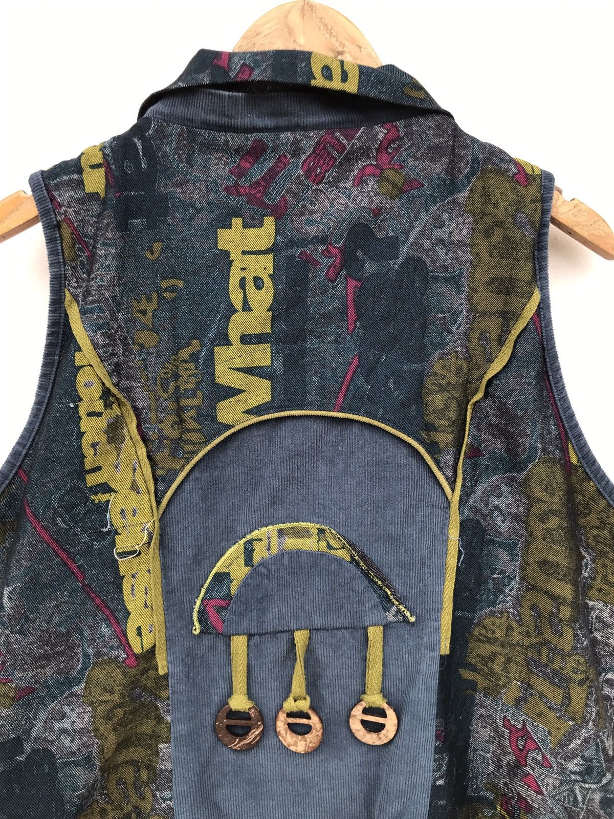 Japanese Brand Japanese Brand All Over Print Jacket Denim Kapital Style Size US L / EU 52-54 / 3 - 3 Thumbnail