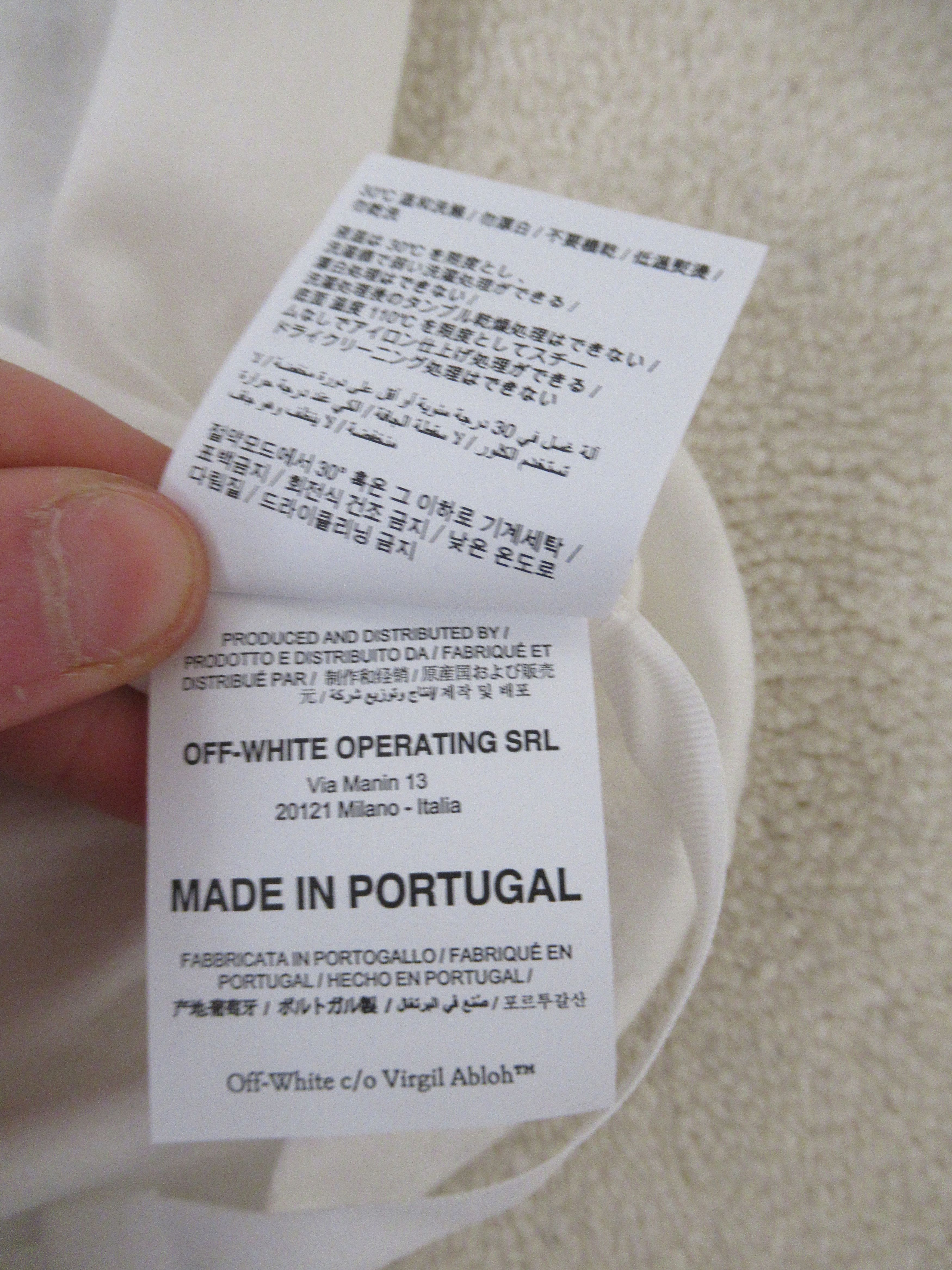 Off-White Off White Man Embroidery Arrows XS Virgil Size US XS / EU 42 / 0 - 5 Thumbnail