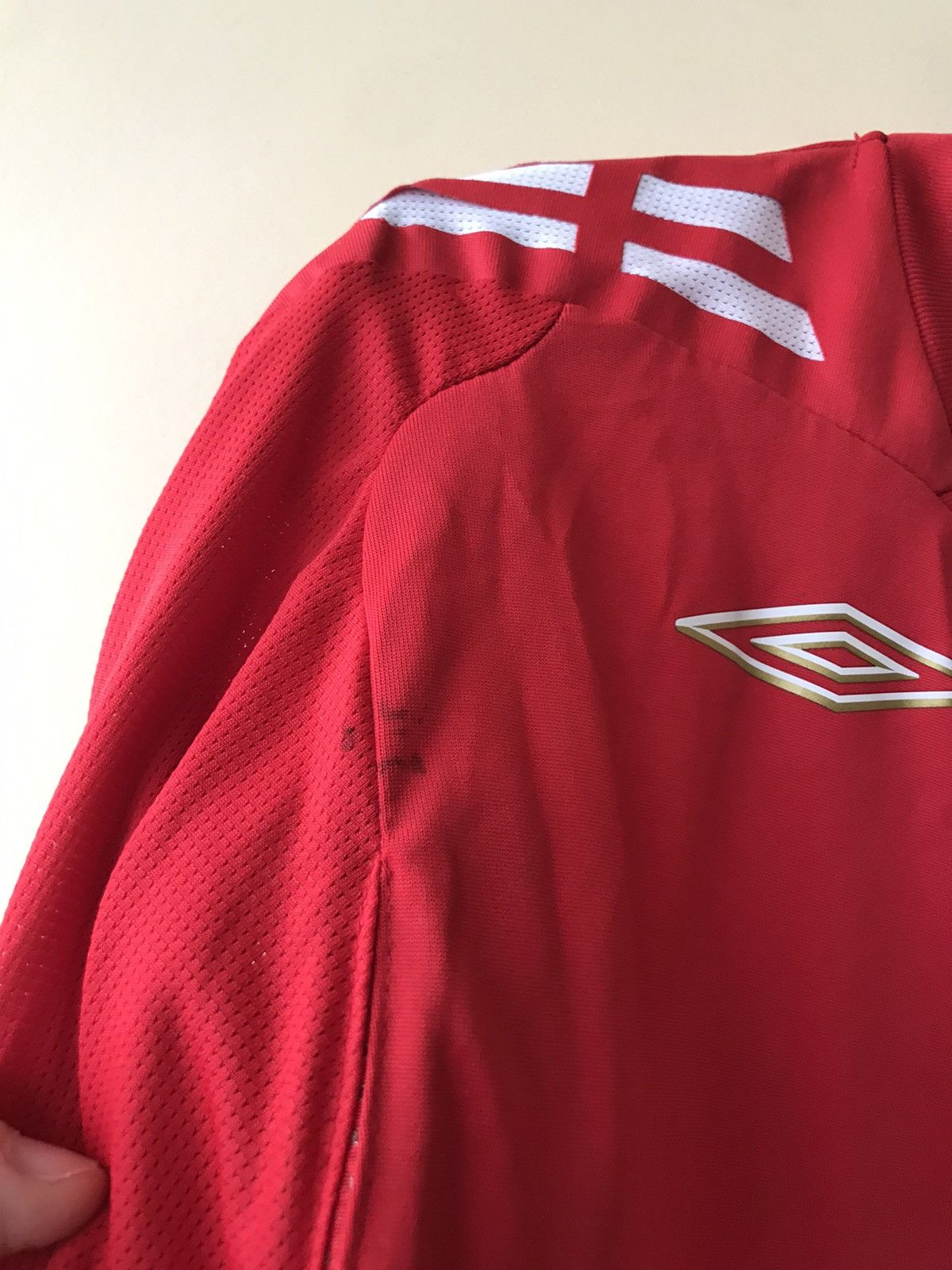 Umbro × Vintage 2006 2008 England Umbro Vintage Away Soccer Jersey Kit Shirt Size US L / EU 52-54 / 3 - 5 Thumbnail