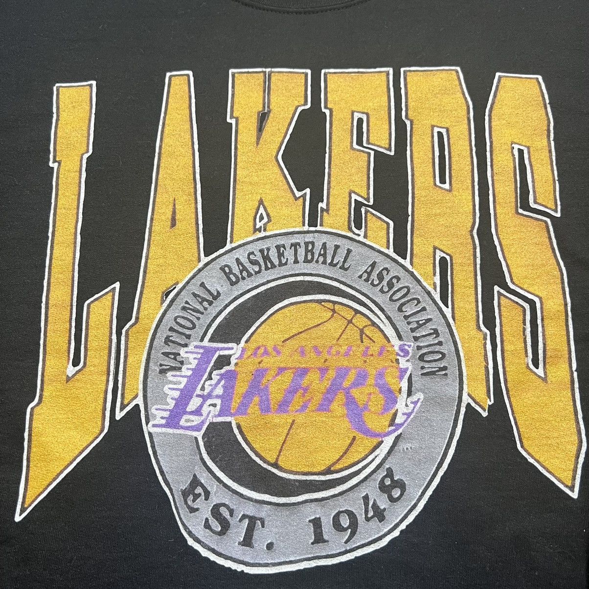 Vintage 1994 LA Lakers Vintage 90s Crewneck Sweatshirt reprint Size US M / EU 48-50 / 2 - 7 Thumbnail