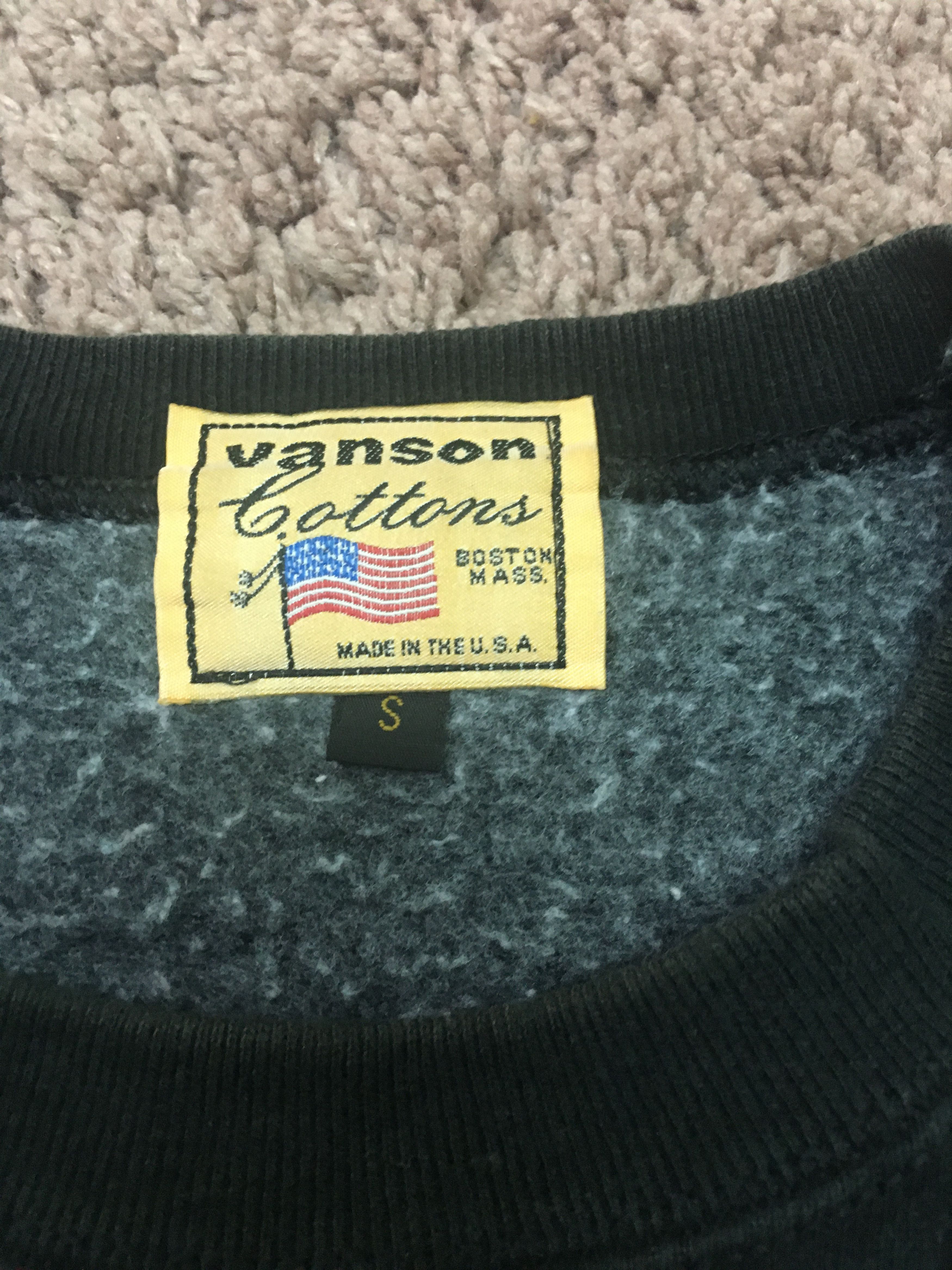 Vanson Leathers 90s vanson leather logo sweatshirt Size US S / EU 44-46 / 1 - 2 Thumbnail