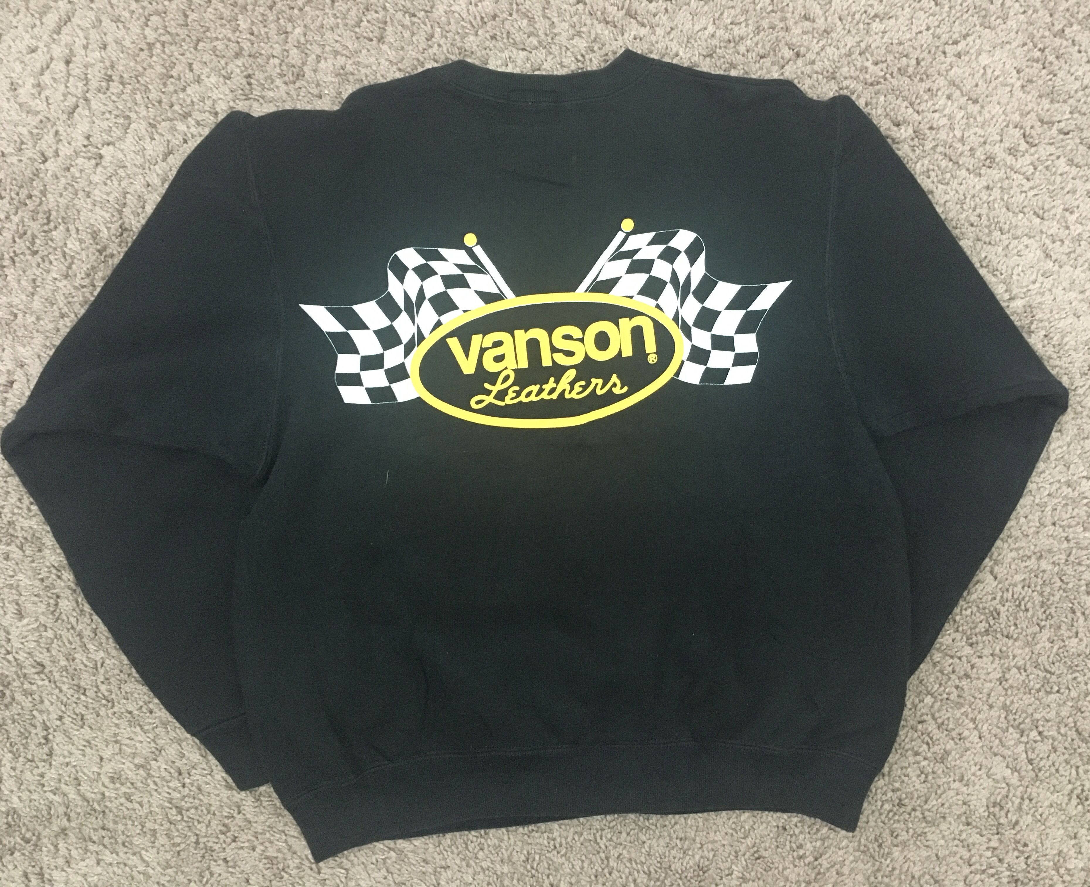 Vanson Leathers 90s vanson leather logo sweatshirt Size US S / EU 44-46 / 1 - 4 Thumbnail