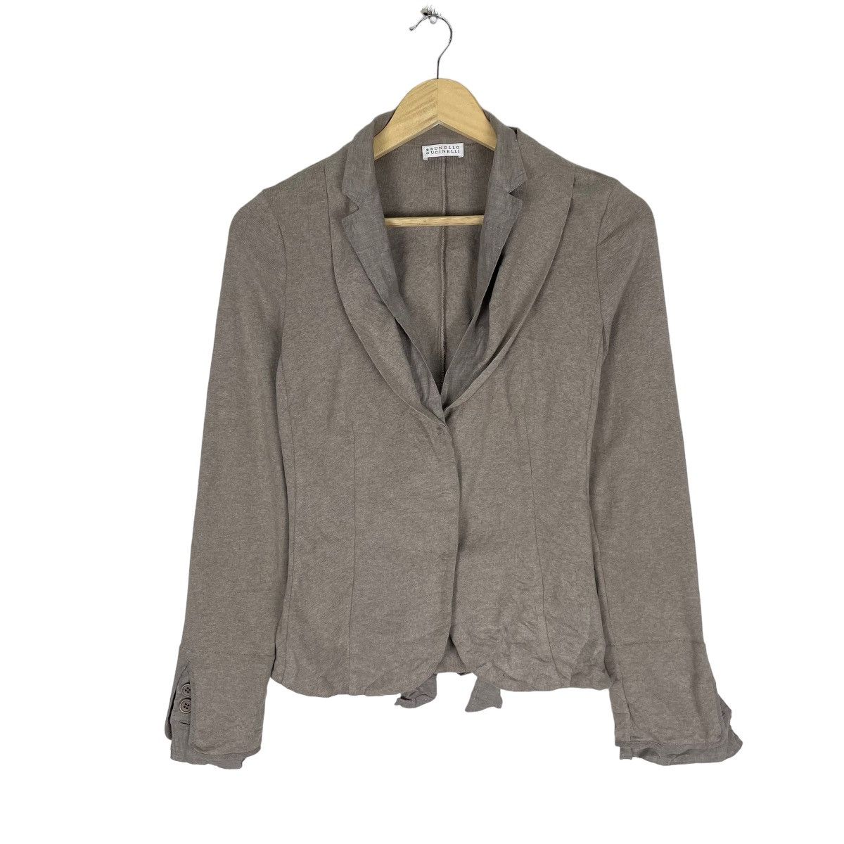 Brunello Cucinelli 🌟BRUNELLO CUCINELLI SQUIRREL COLLAR JACKET Size S / US 4 / IT 40 - 1 Thumbnail