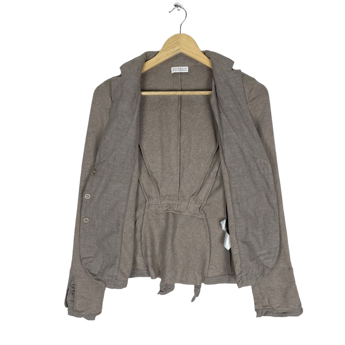 Brunello Cucinelli 🌟BRUNELLO CUCINELLI SQUIRREL COLLAR JACKET Size S / US 4 / IT 40 - 7 Thumbnail