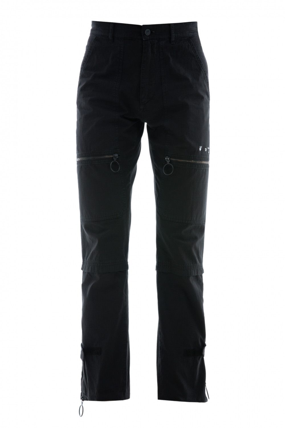 Off-White Cotton Straight Leg Jeans Size US 32 / EU 48 - 1 Thumbnail
