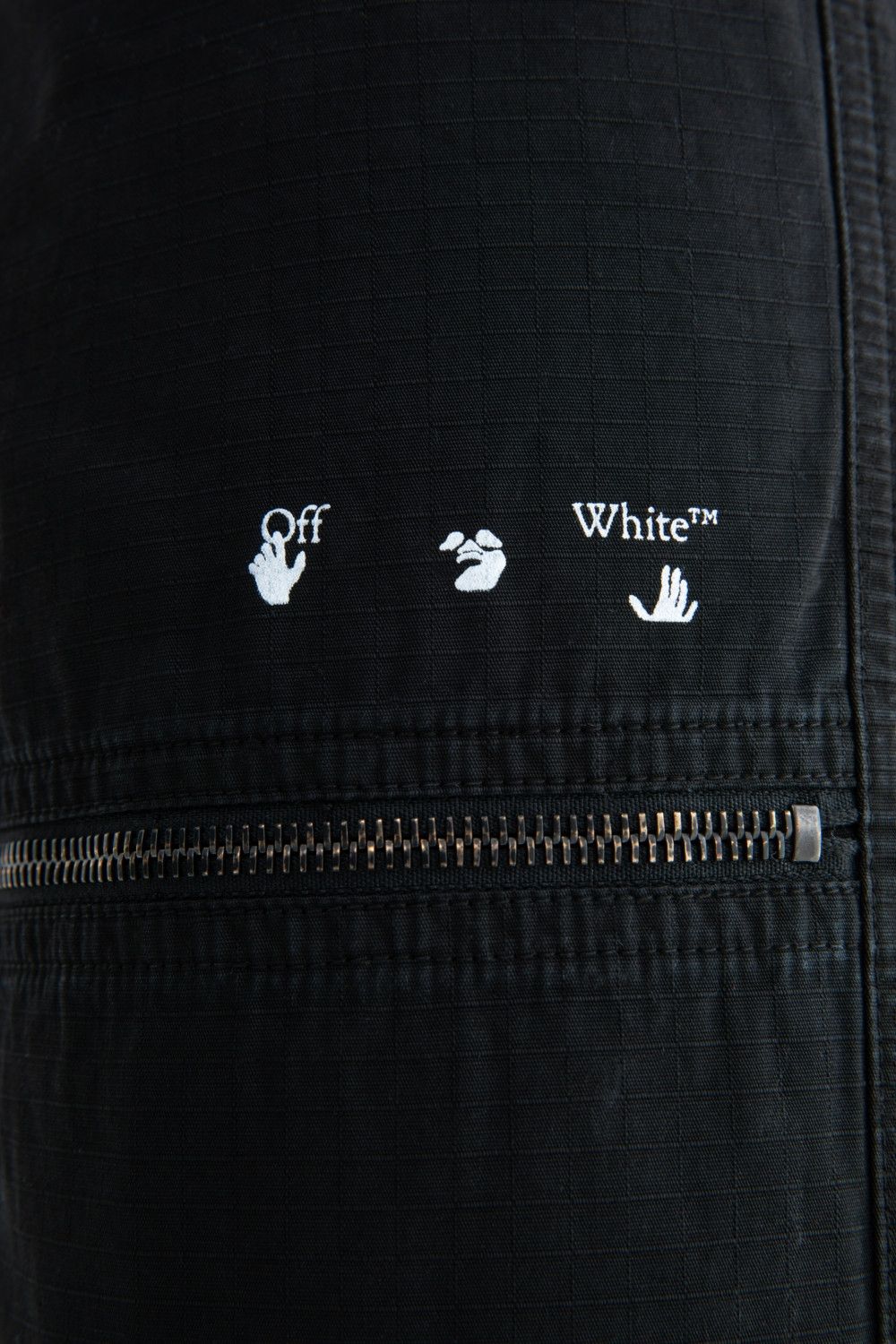 Off-White Cotton Straight Leg Jeans Size US 32 / EU 48 - 4 Thumbnail