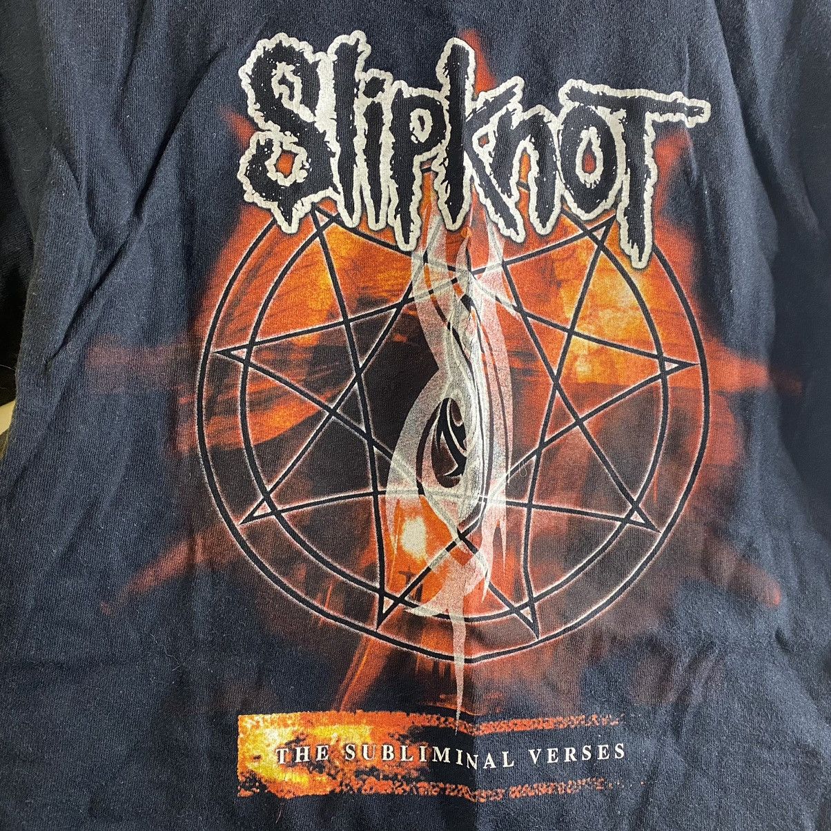 Band Tees VINTAGE SLIPKNOT THE SUBLIMINAL VERSES T SHIRT Size US S / EU 44-46 / 1 - 4 Thumbnail