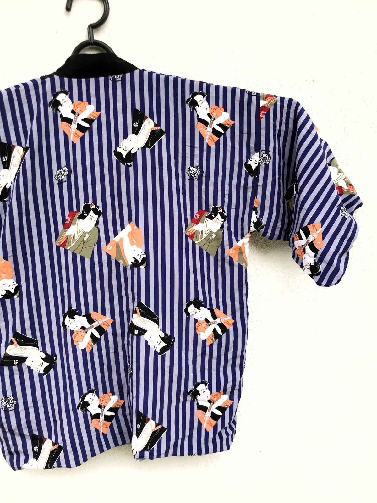 Japanese Brand × Vintage Vintage Japan Quilted Kimono Samurai Warrior Yakuza Size US M / EU 48-50 / 2 - 6 Thumbnail
