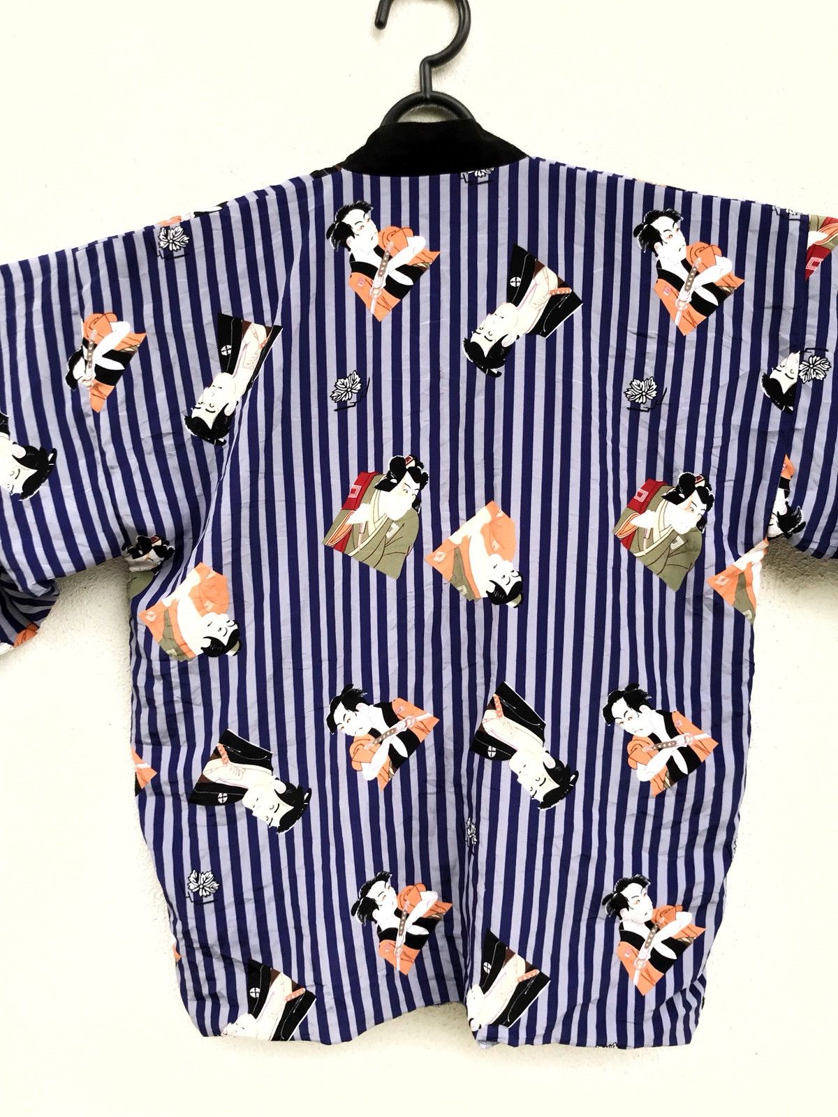 Japanese Brand × Vintage Vintage Japan Quilted Kimono Samurai Warrior Yakuza Size US M / EU 48-50 / 2 - 1 Thumbnail