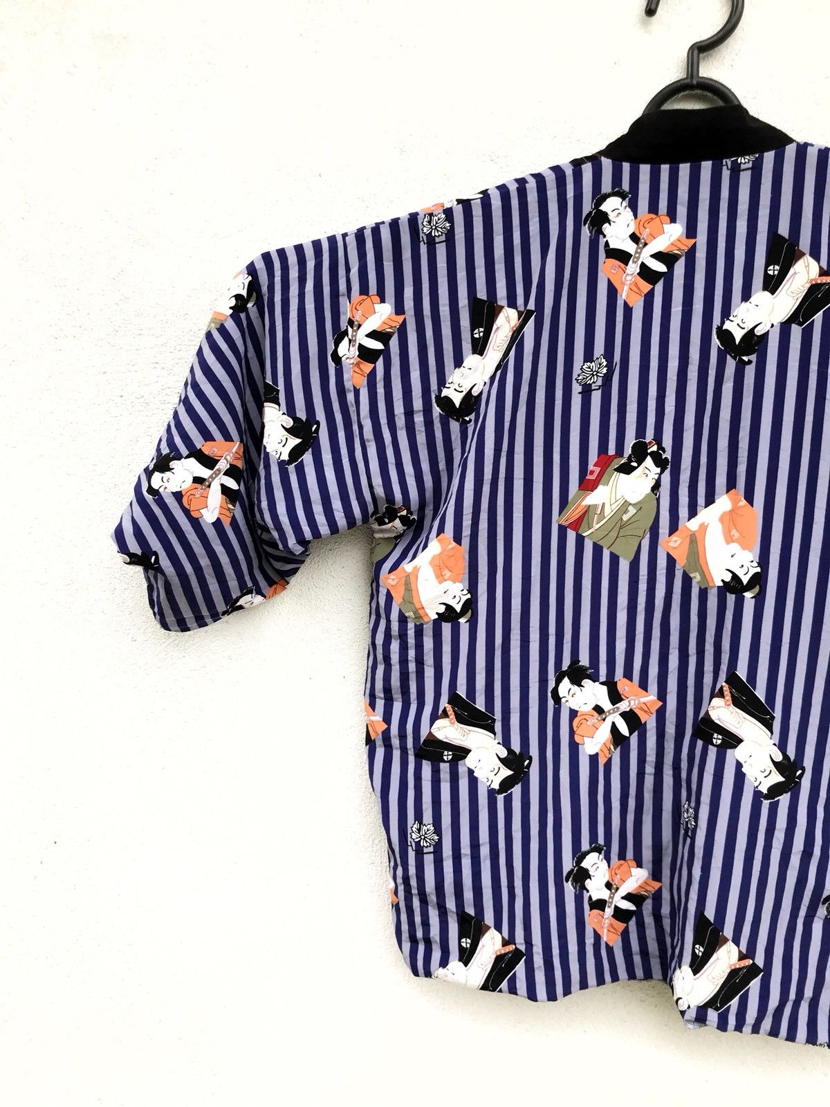 Japanese Brand × Vintage Vintage Japan Quilted Kimono Samurai Warrior Yakuza Size US M / EU 48-50 / 2 - 3 Thumbnail