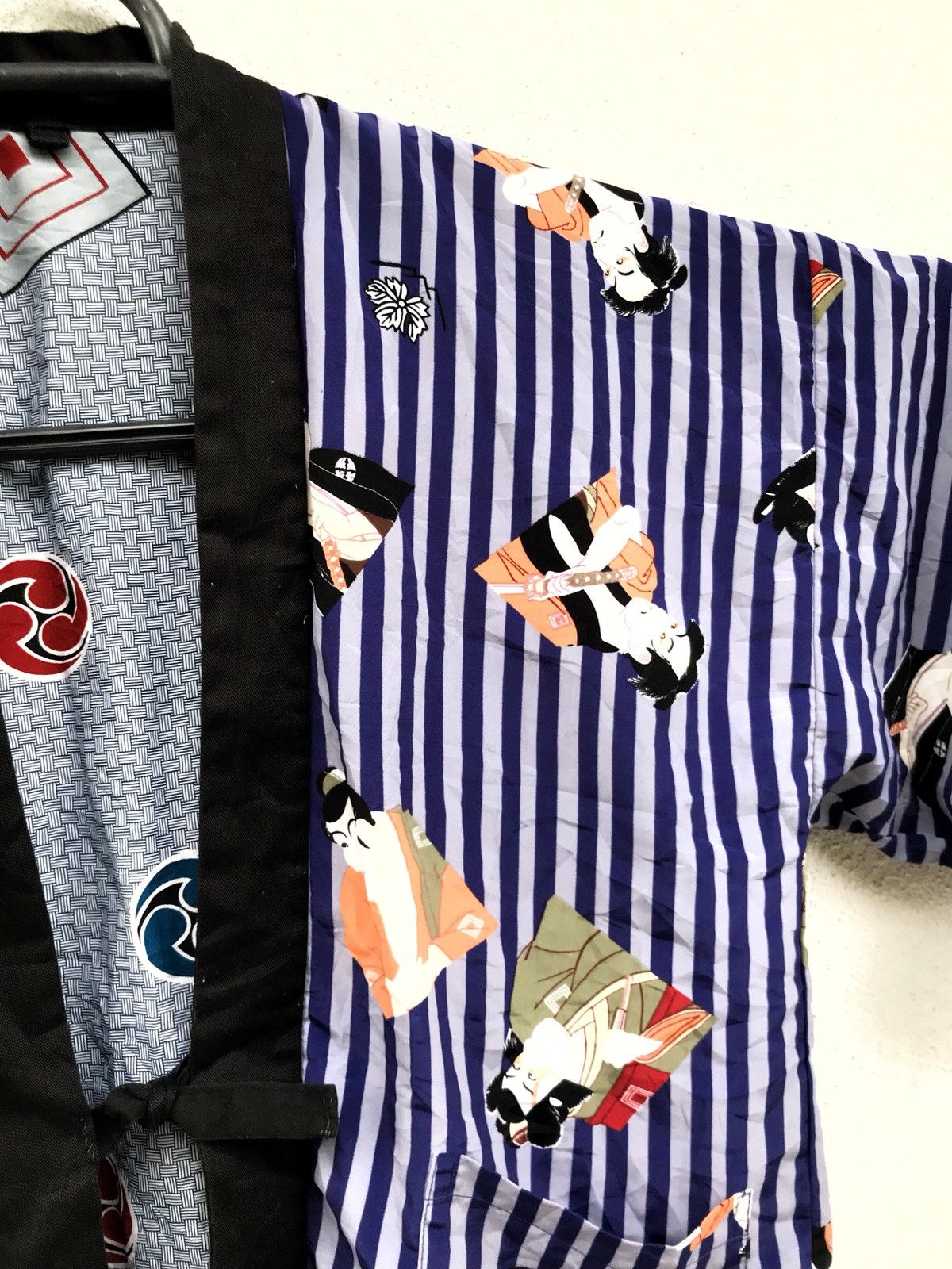 Japanese Brand × Vintage Vintage Japan Quilted Kimono Samurai Warrior Yakuza Size US M / EU 48-50 / 2 - 13 Thumbnail