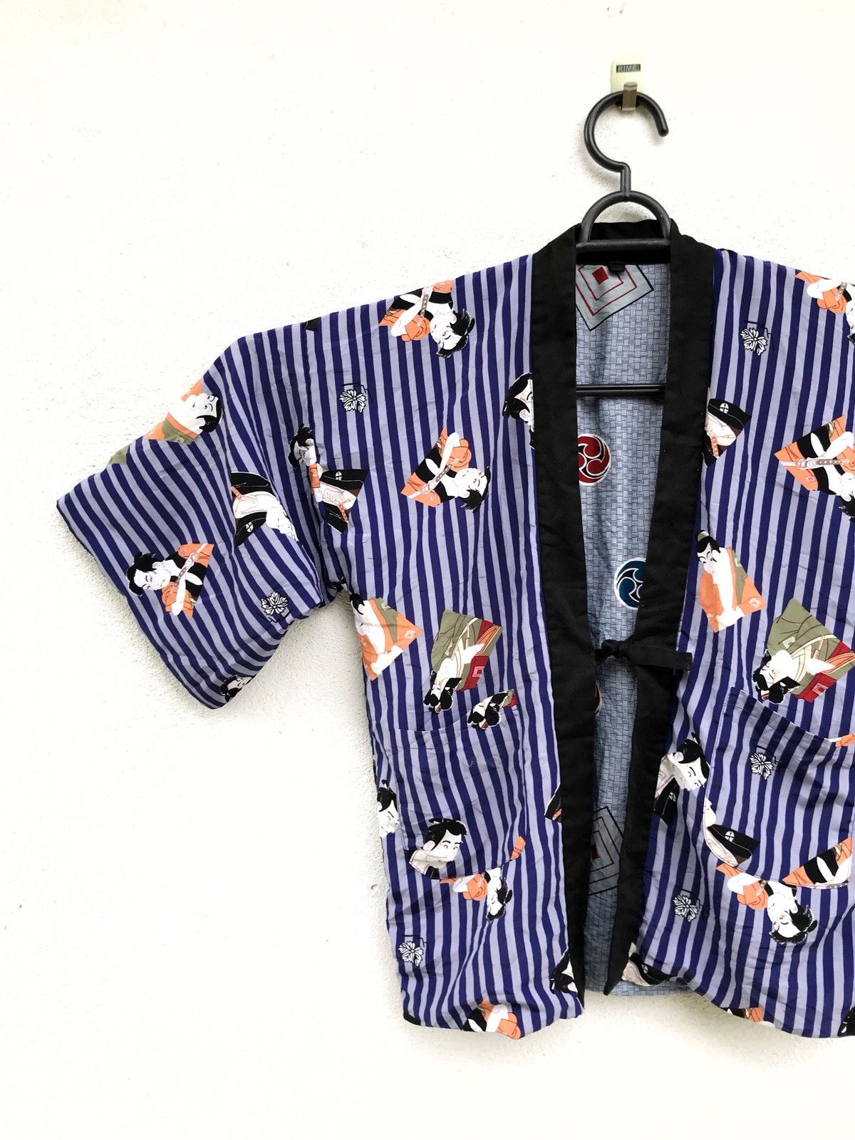 Japanese Brand × Vintage Vintage Japan Quilted Kimono Samurai Warrior Yakuza Size US M / EU 48-50 / 2 - 4 Thumbnail