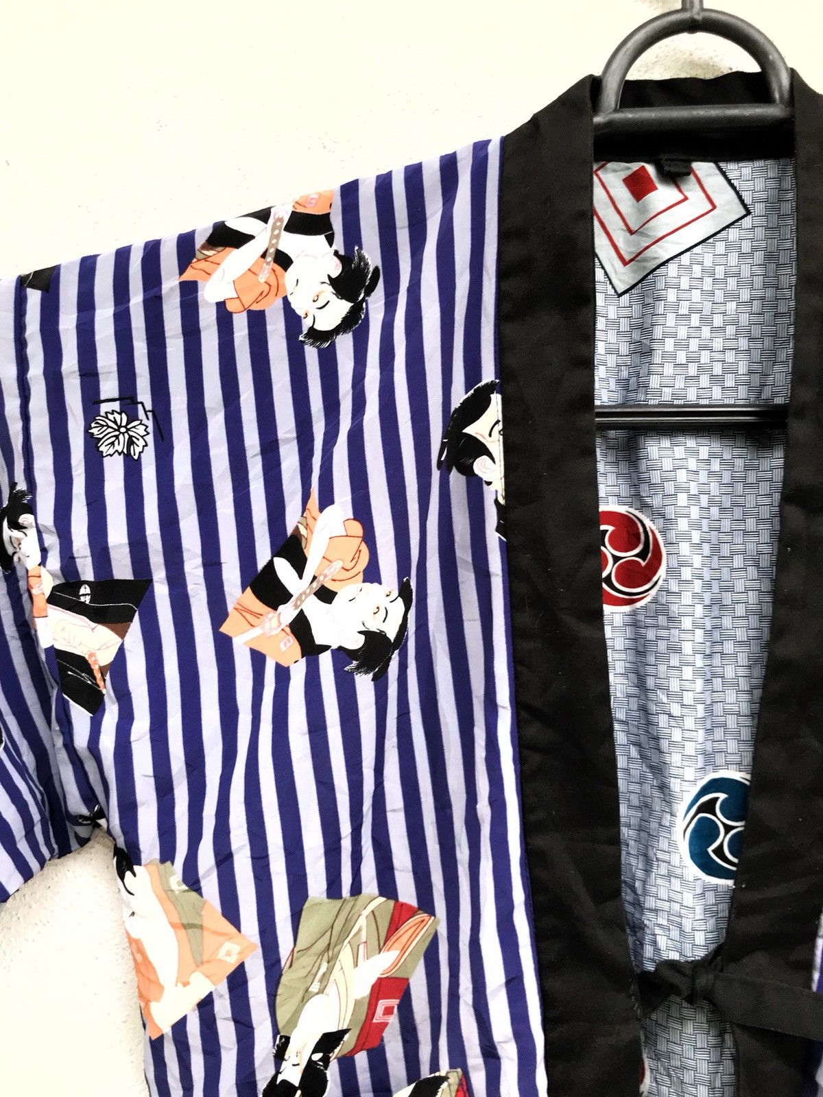 Japanese Brand × Vintage Vintage Japan Quilted Kimono Samurai Warrior Yakuza Size US M / EU 48-50 / 2 - 12 Thumbnail