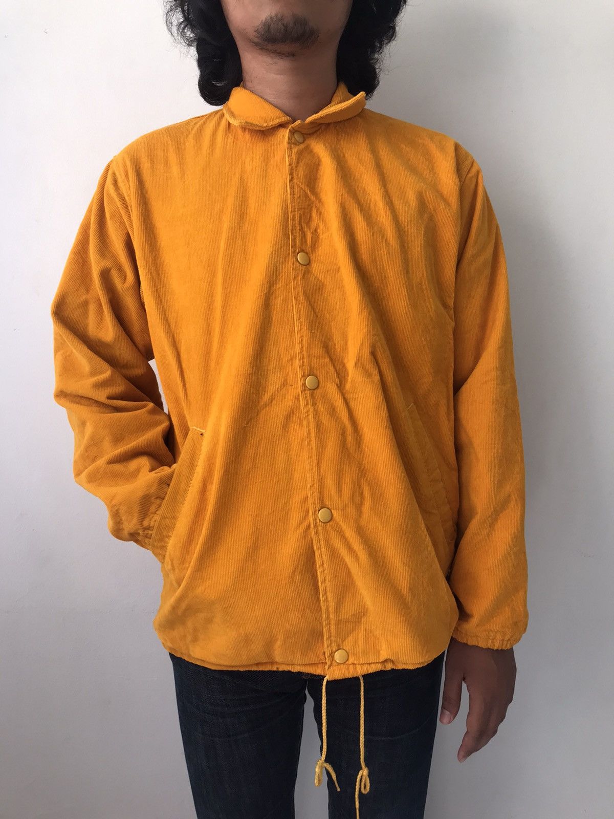 Vintage vintage 80s/90s yellow coach jacket Size US M / EU 48-50 / 2 - 5 Thumbnail