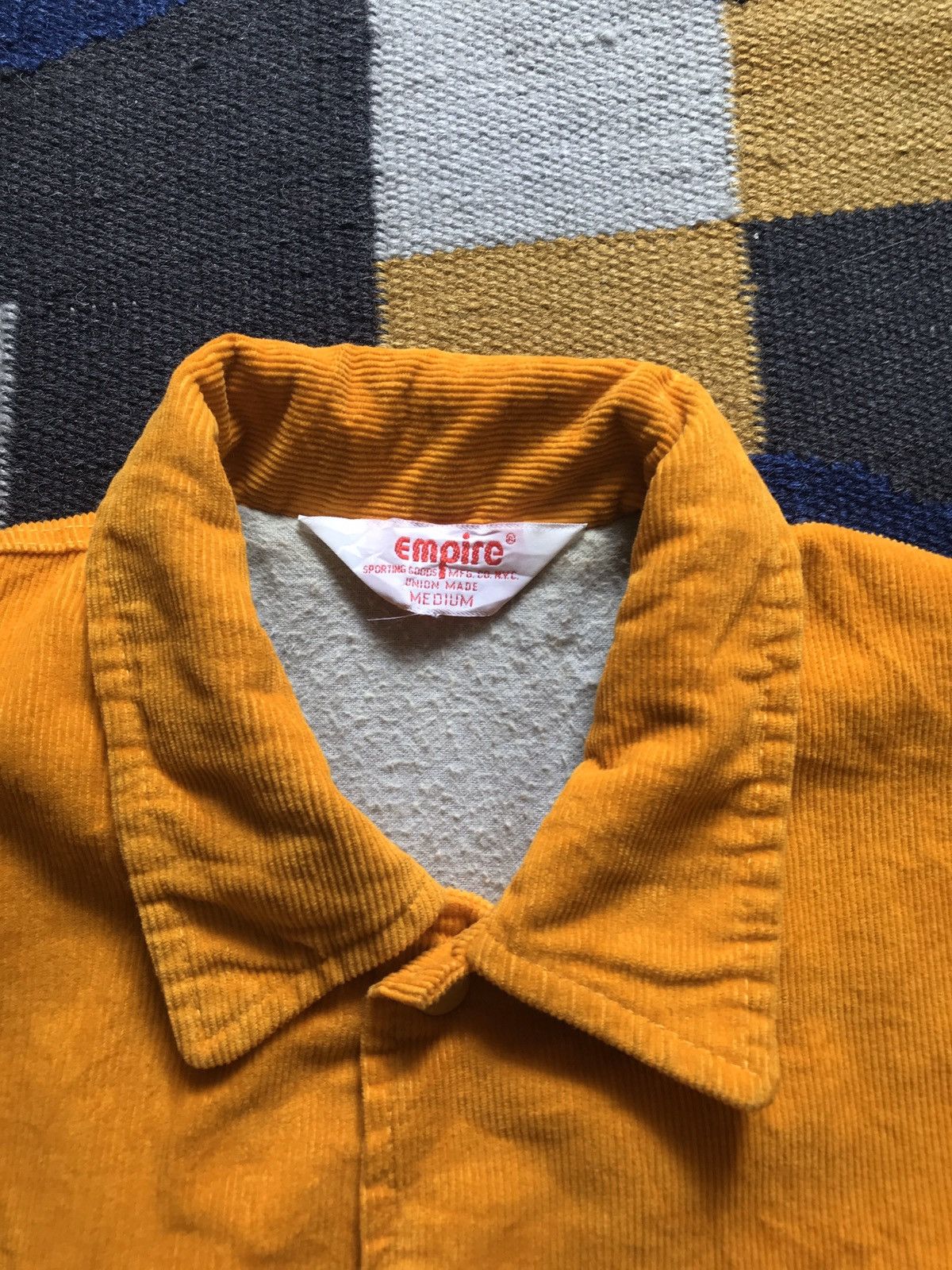 Vintage vintage 80s/90s yellow coach jacket Size US M / EU 48-50 / 2 - 6 Thumbnail