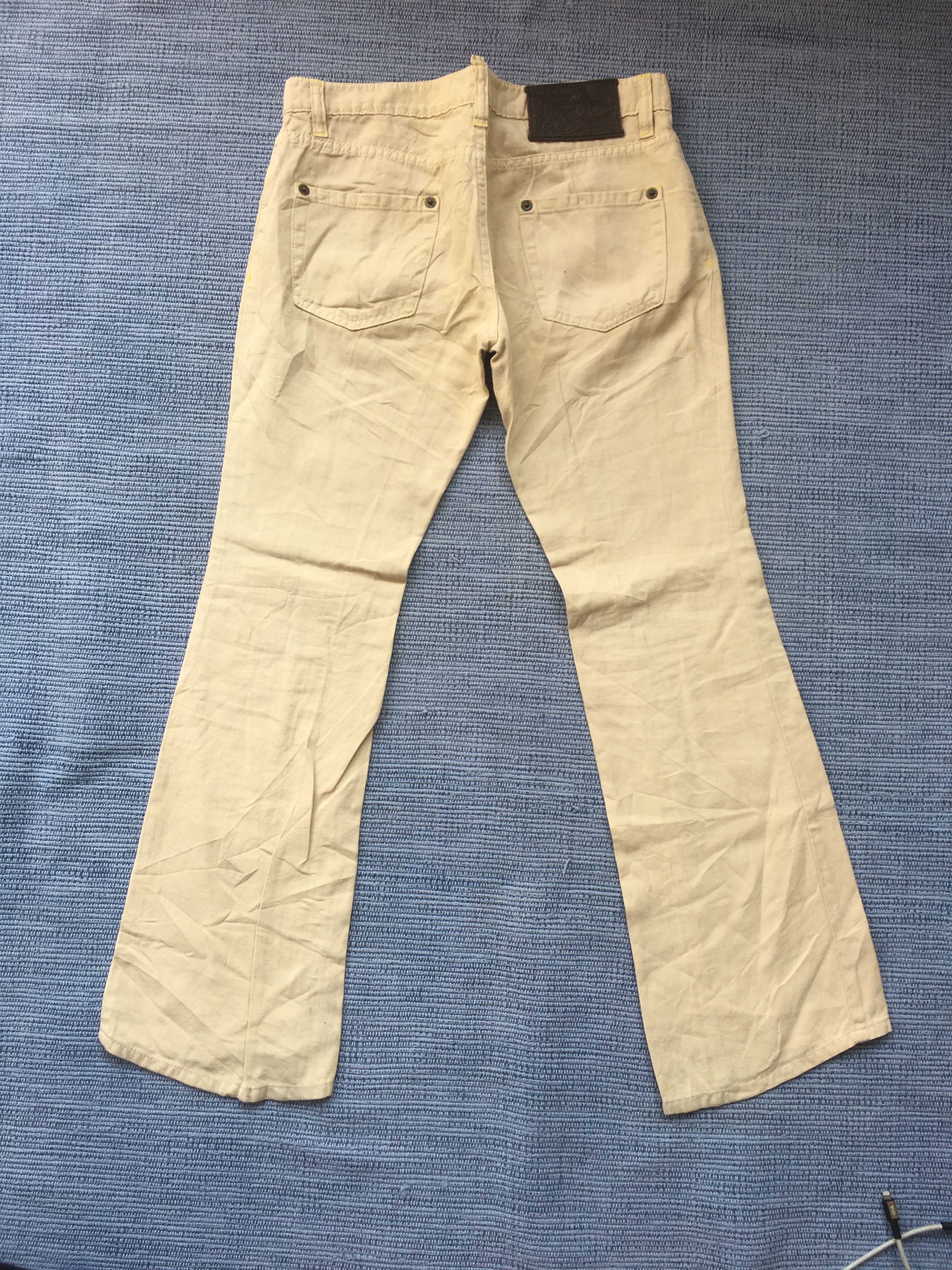 Dsquared2 cotton linen jeans Size US 30 / EU 46 - 5 Thumbnail