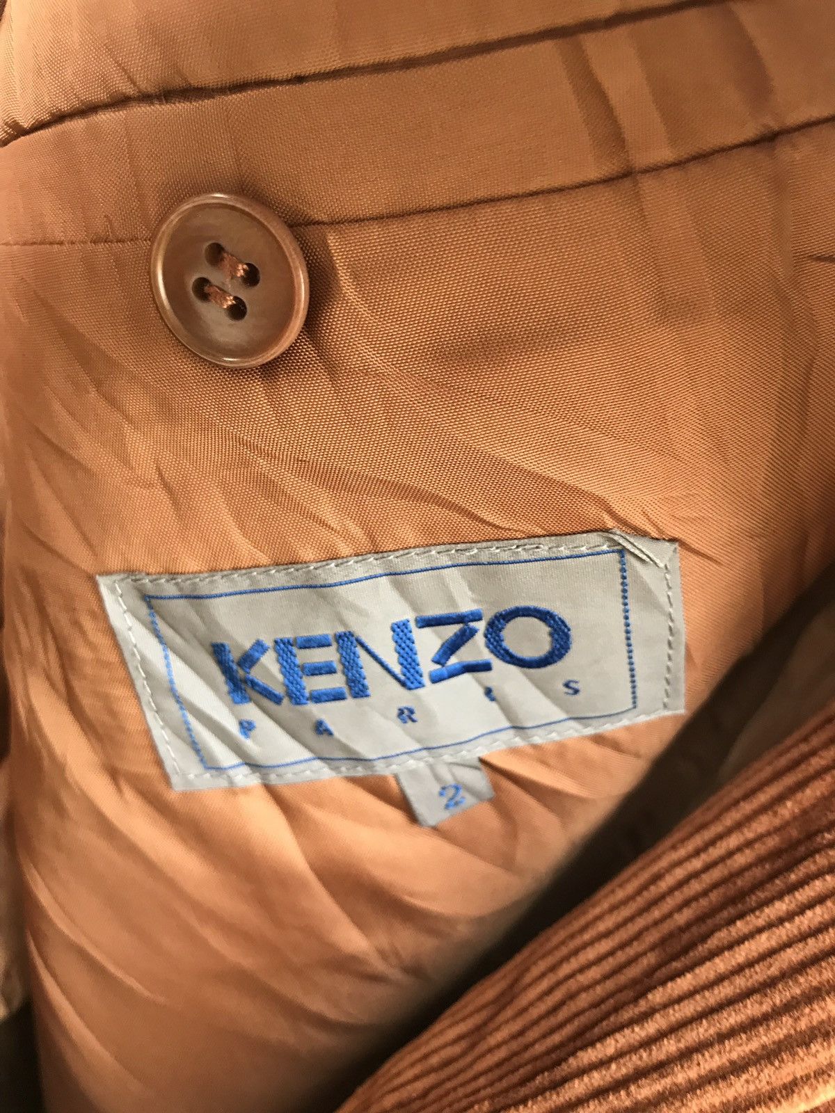 Kenzo Vintage Kenzo Paris Corduroy Button Jacket Made in Japan Size US M / EU 48-50 / 2 - 13 Thumbnail