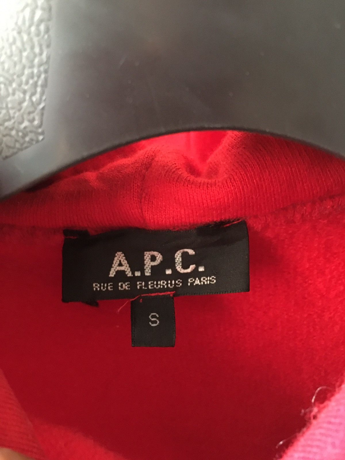 A.P.C. Red wool hoodie Size US M / EU 48-50 / 2 - 4 Thumbnail