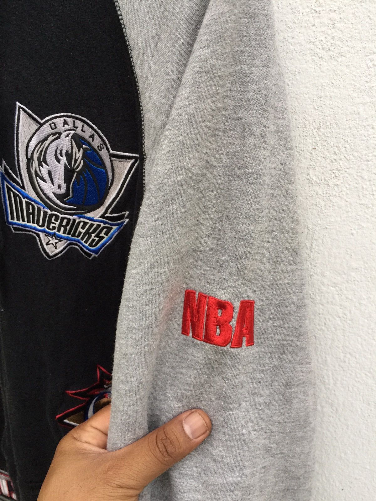 Sports Specialties NBA Team Embroidery Hoodie Jacket LA Lakers 76ers Size US XXL / EU 58 / 5 - 5 Thumbnail
