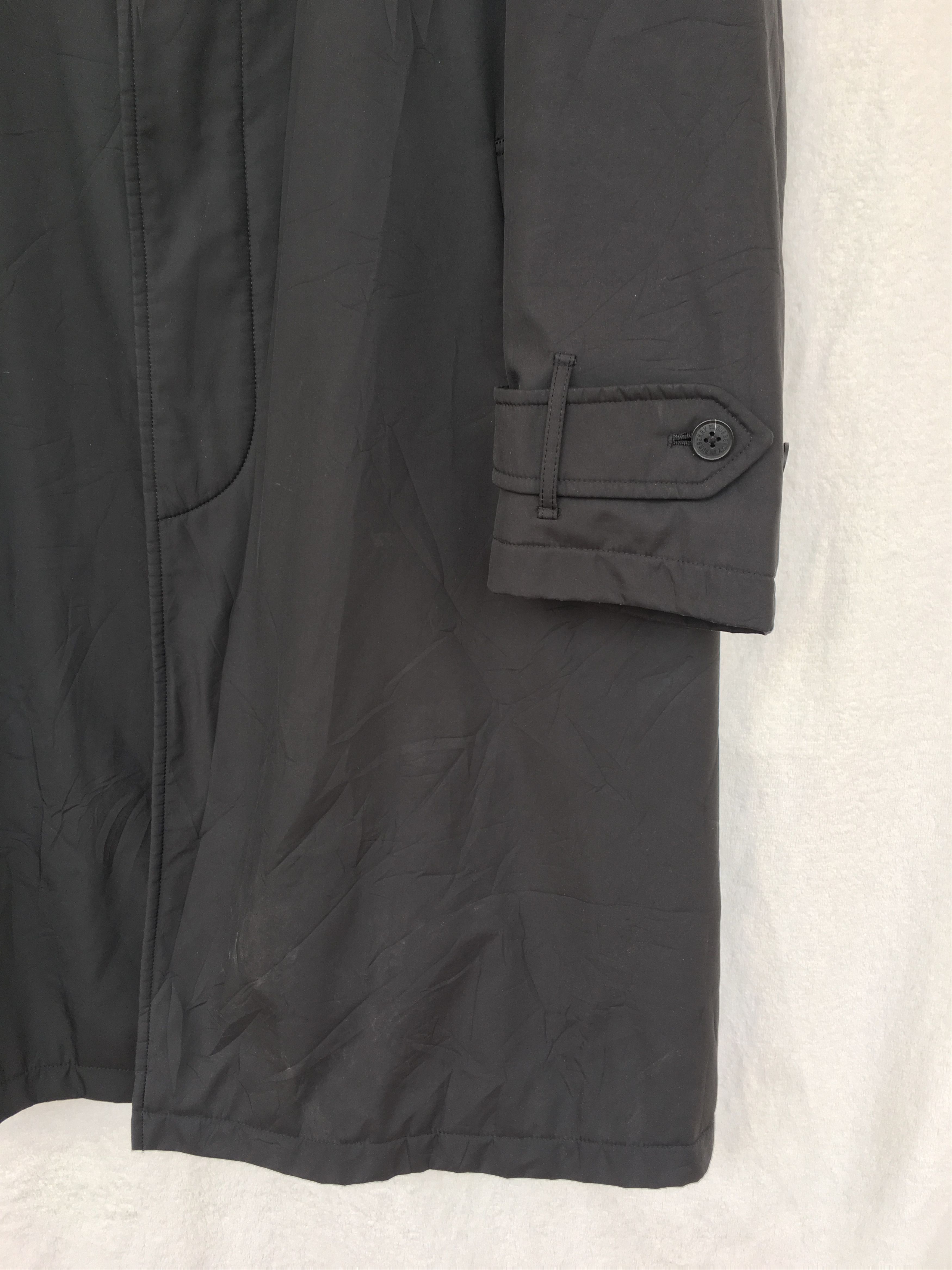 Burberry black long coat Size US L / EU 52-54 / 3 - 8 Thumbnail