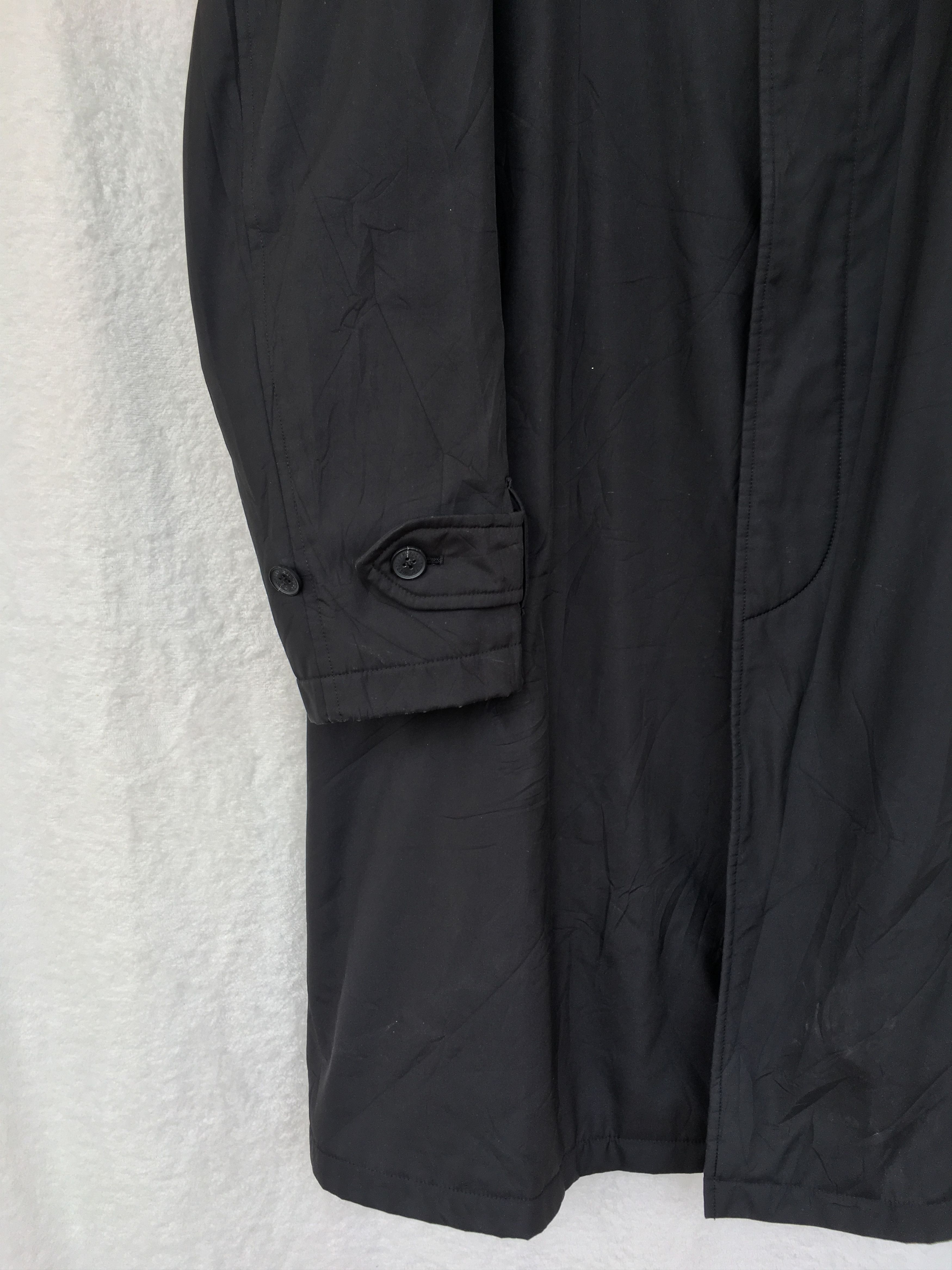 Burberry black long coat Size US L / EU 52-54 / 3 - 10 Thumbnail
