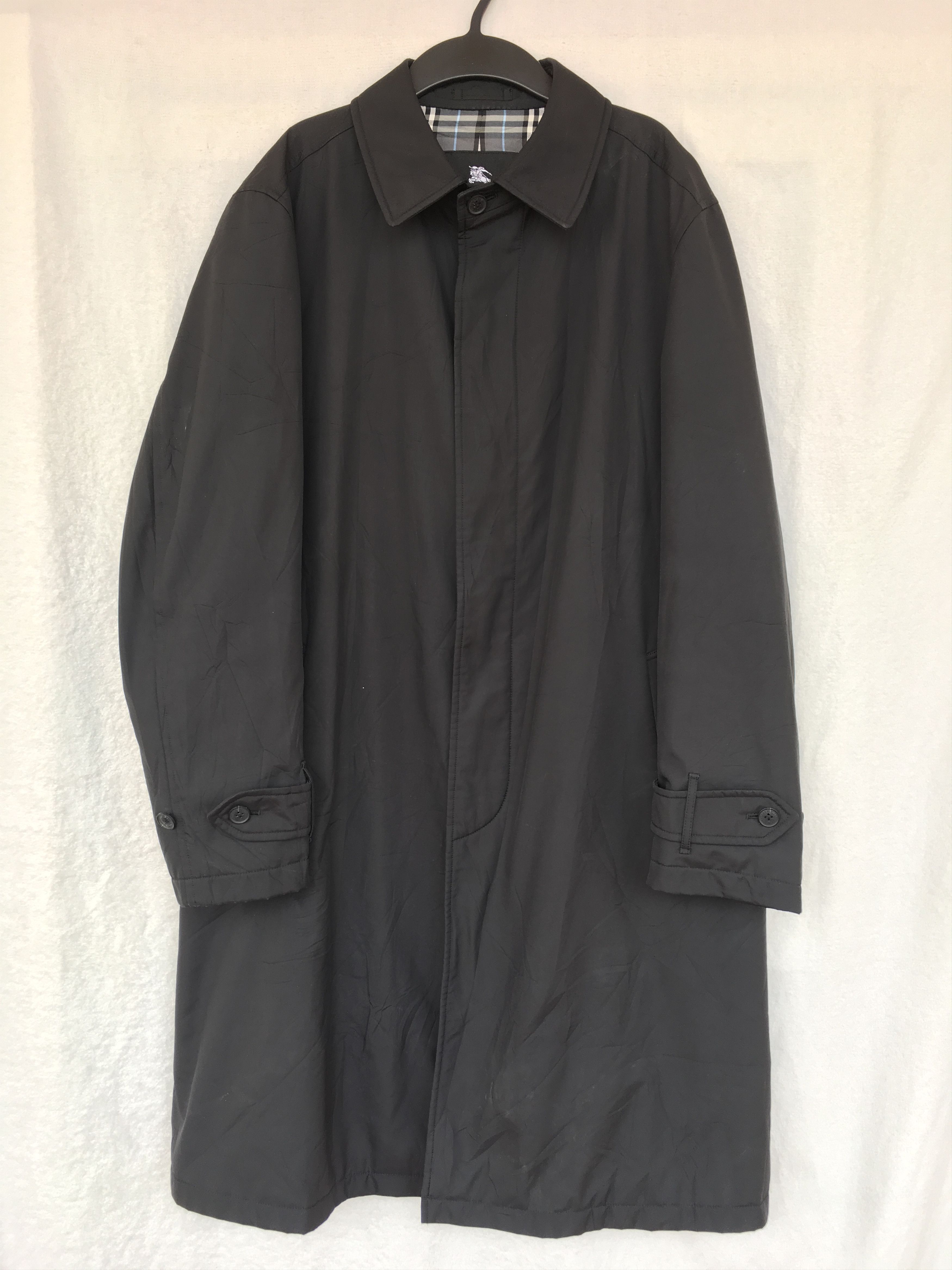 Burberry black long coat Size US L / EU 52-54 / 3 - 5 Thumbnail