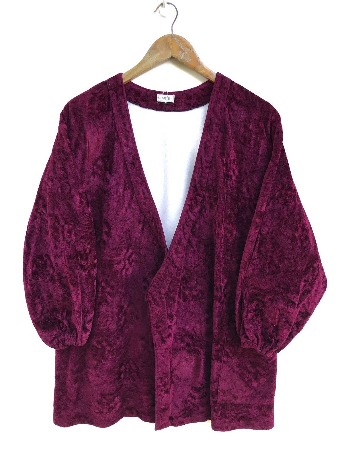 Japanese Brand Patio Velvet Noragi Kimono Visvim Inspired