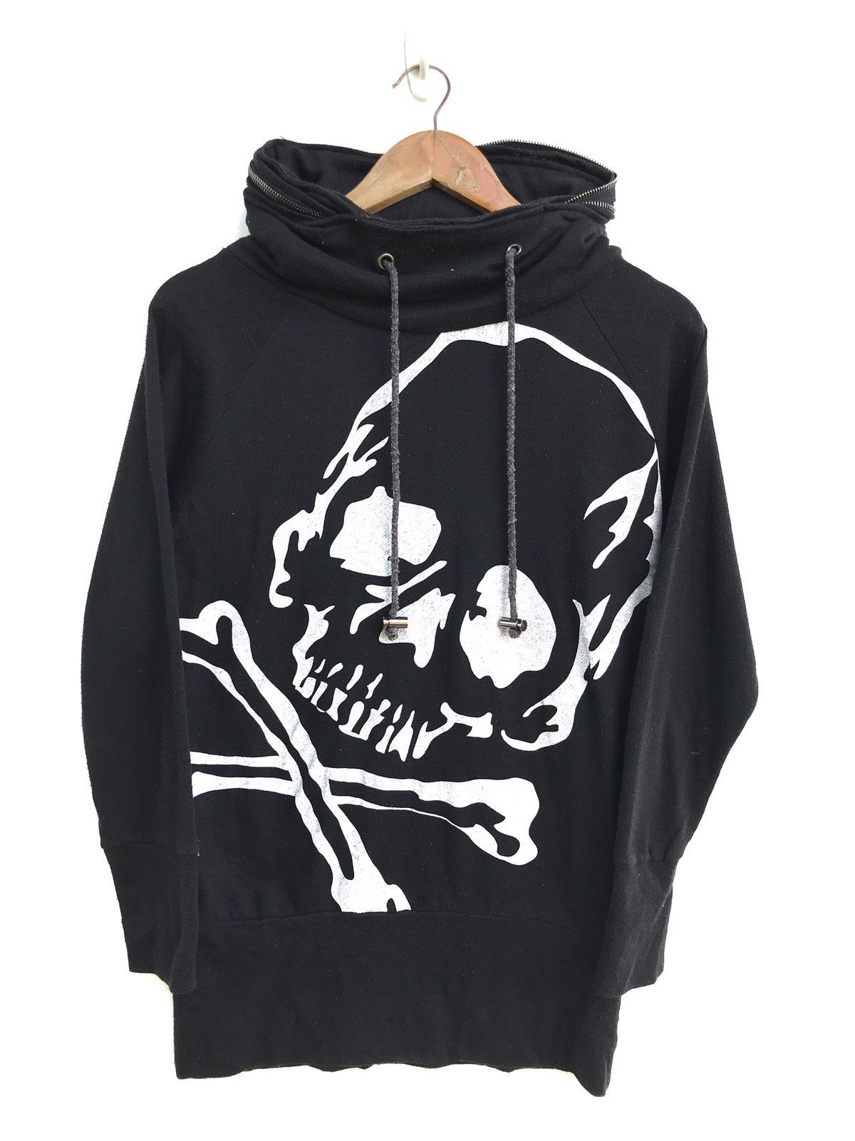 Japanese Brand × Seditionaries Japanese Brand Lazy Daisy Skull Long Neck Sweatshirt Size US S / EU 44-46 / 1 - 1 Thumbnail