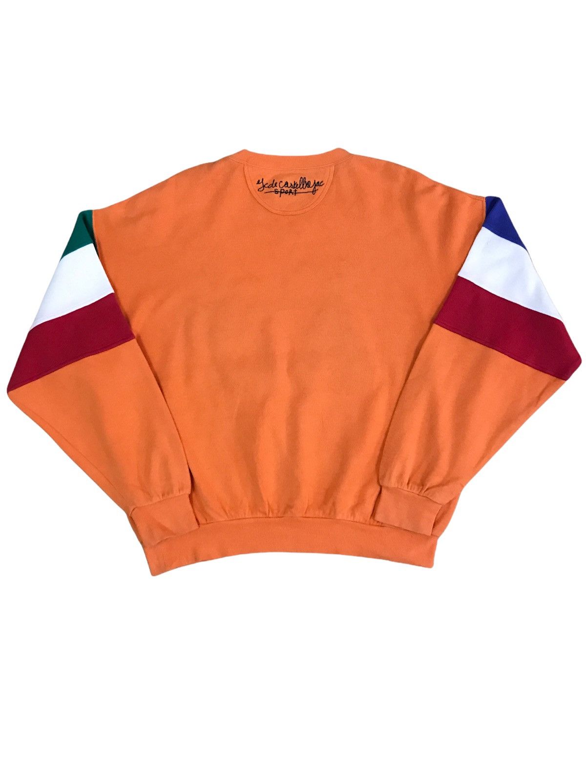 Jean Charles De Castelbajac × Vintage Jean Charles De Castelbajac Tour De Force Hand Knit Sweater Size US L / EU 52-54 / 3 - 2 Thumbnail