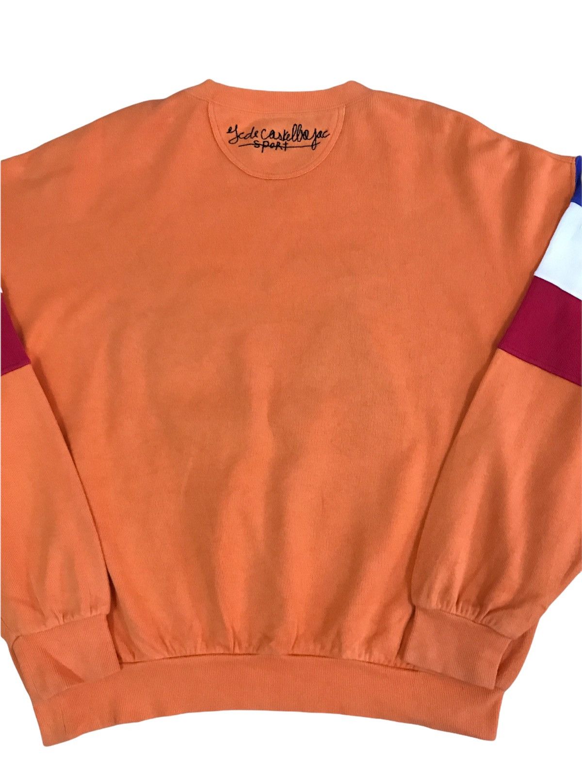 Jean Charles De Castelbajac × Vintage Jean Charles De Castelbajac Tour De Force Hand Knit Sweater Size US L / EU 52-54 / 3 - 4 Thumbnail