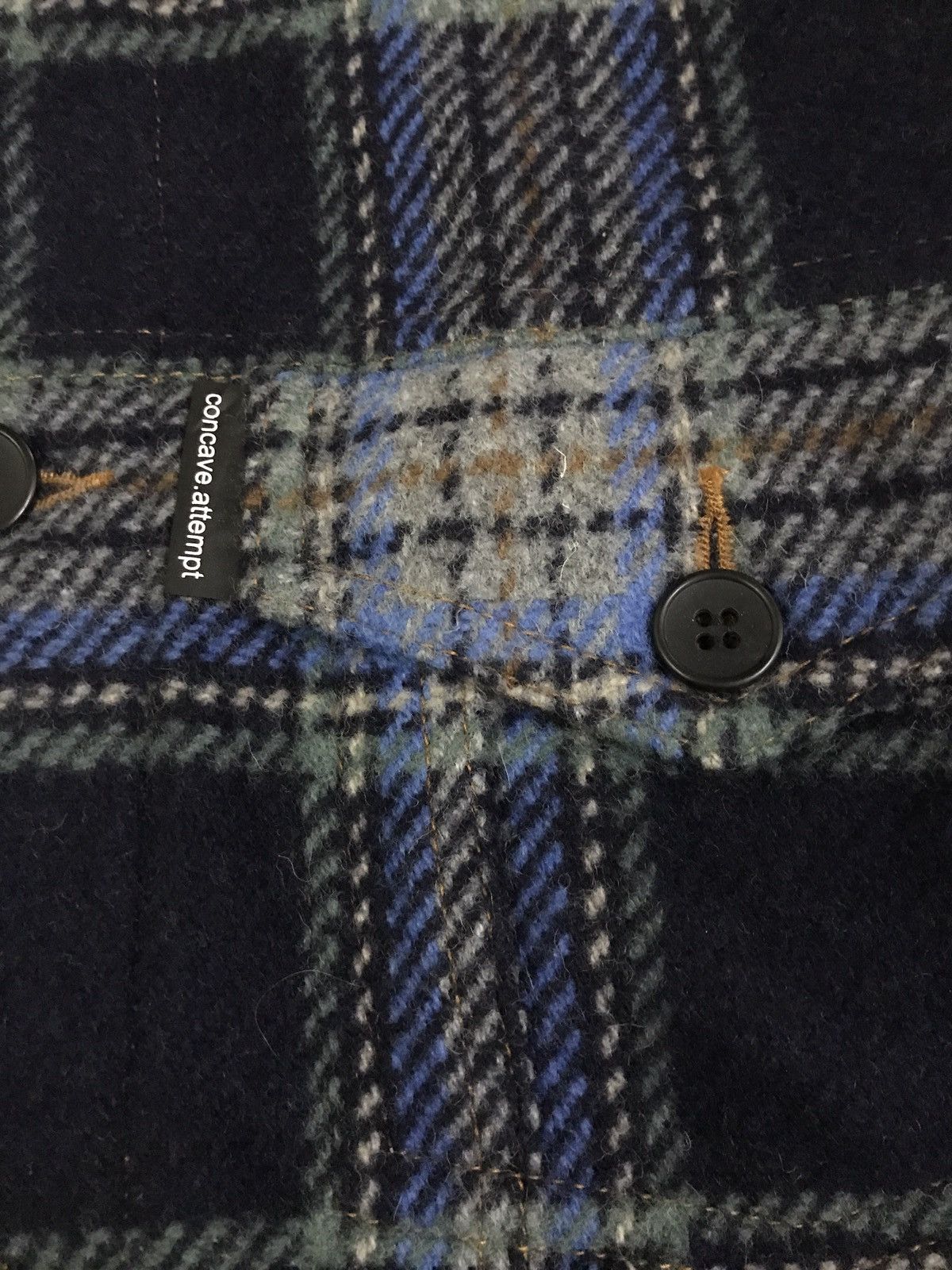 Flannel × Japanese Brand Japanese Brand Concave Attempt Shirt Jacket Kurt Cobain Size US M / EU 48-50 / 2 - 7 Thumbnail