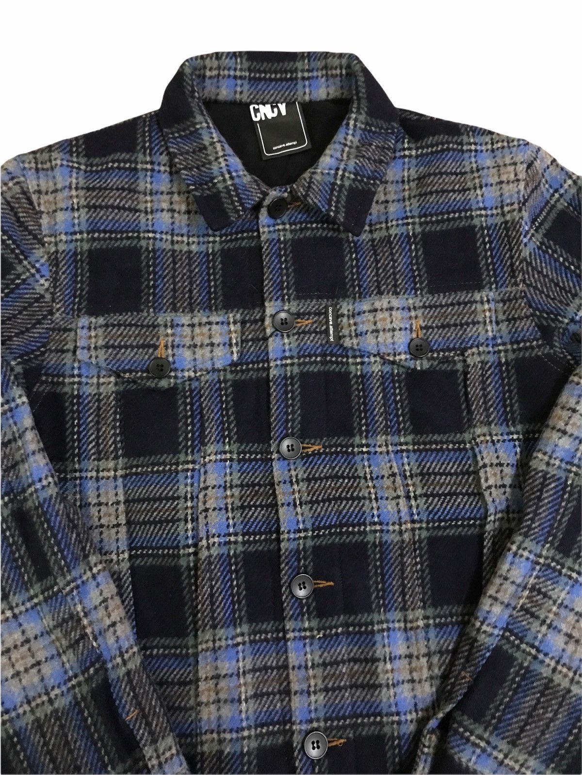 Flannel × Japanese Brand Japanese Brand Concave Attempt Shirt Jacket Kurt Cobain Size US M / EU 48-50 / 2 - 6 Thumbnail