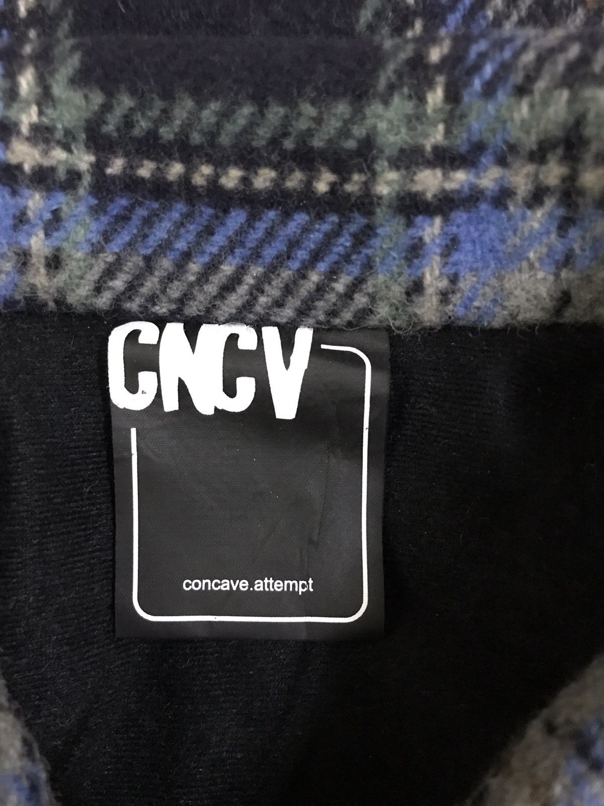 Flannel × Japanese Brand Japanese Brand Concave Attempt Shirt Jacket Kurt Cobain Size US M / EU 48-50 / 2 - 8 Thumbnail