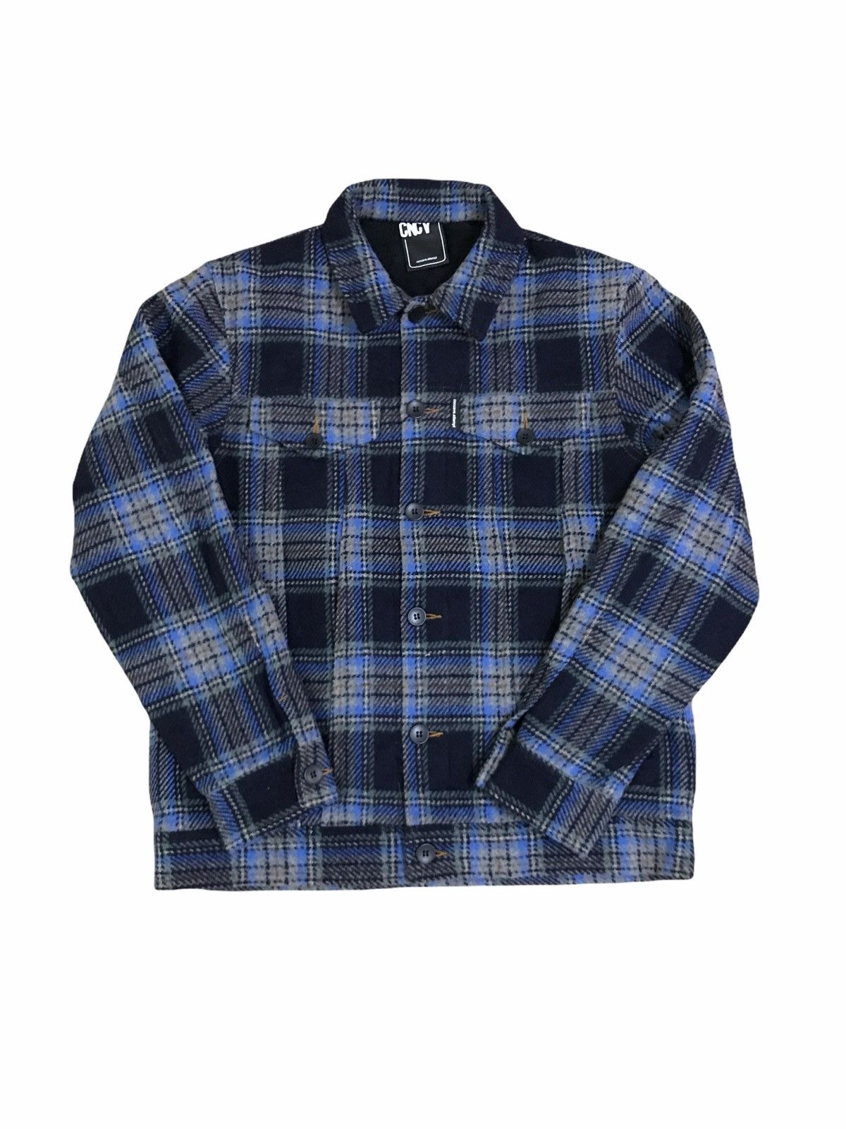 Flannel × Japanese Brand Japanese Brand Concave Attempt Shirt Jacket Kurt Cobain Size US M / EU 48-50 / 2 - 2 Thumbnail