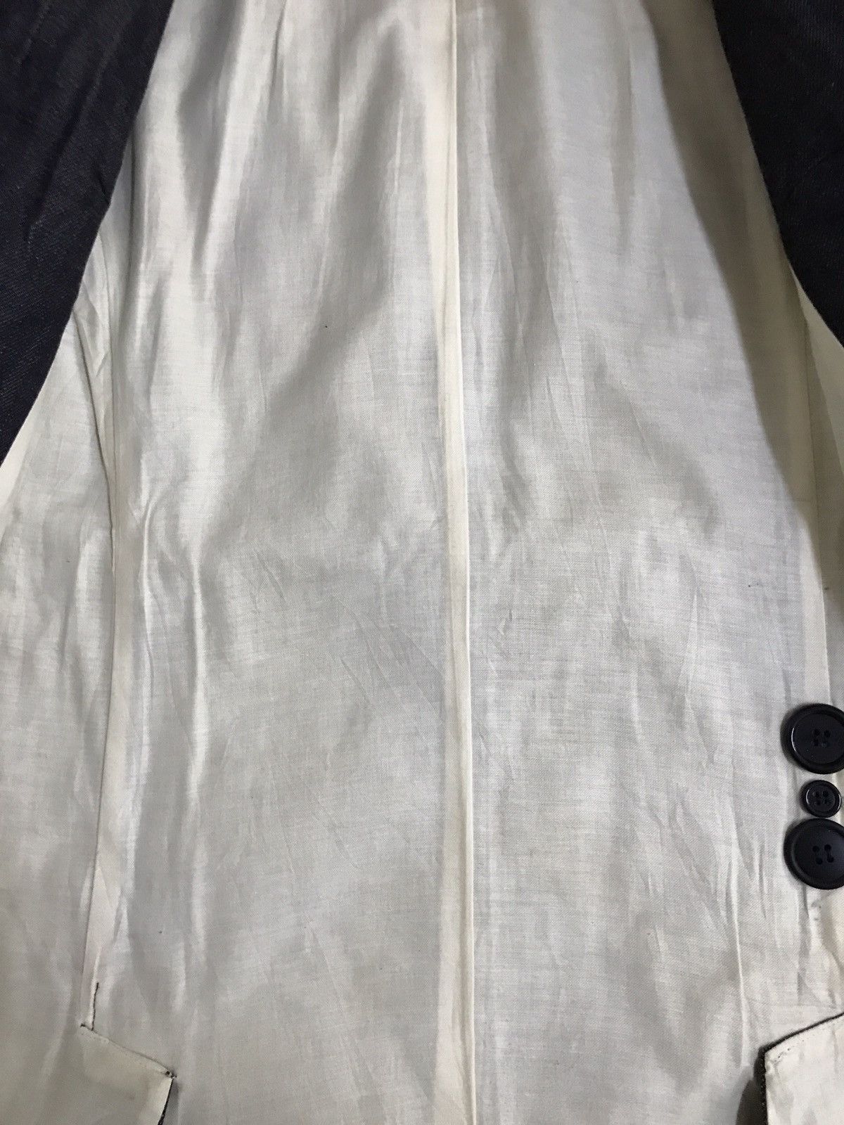 Issey Miyake Issey Miyake Tsumori Chisato Double Breast Denim Jacket Size US S / EU 44-46 / 1 - 9 Thumbnail