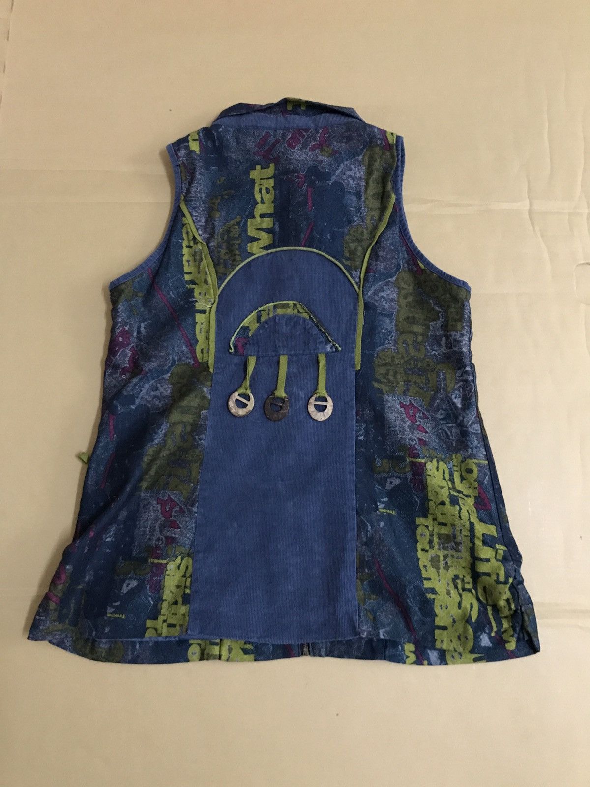 Issey Miyake Issey Miyake Tsumori Chisato Double Breast Denim Jacket Size US S / EU 44-46 / 1 - 14 Thumbnail