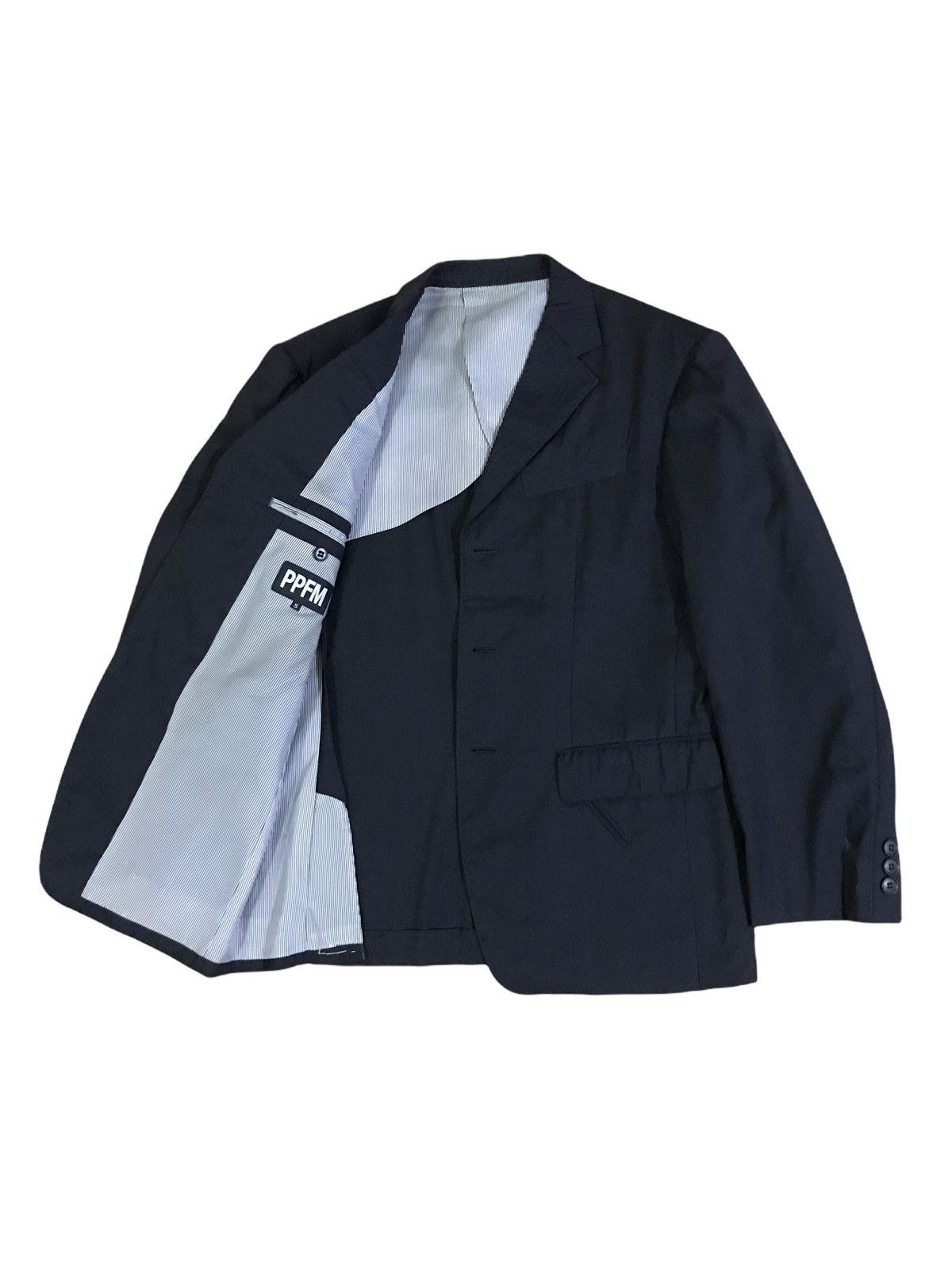 PPFM Japanese Brand PPFM Blazer Coat Jacket Size US S / EU 44-46 / 1 - 1 Thumbnail