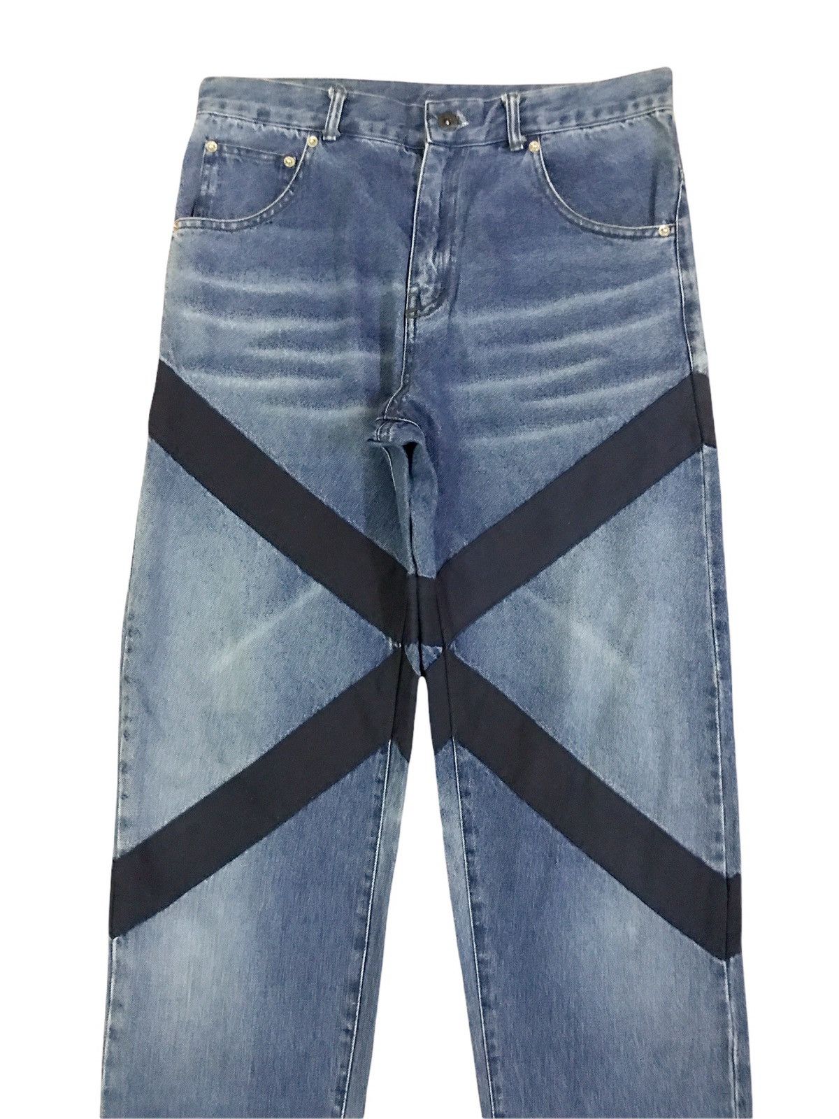 Neighborhood Neighborhood SS2002 Distressed Jeans Size US 29 - 3 Thumbnail