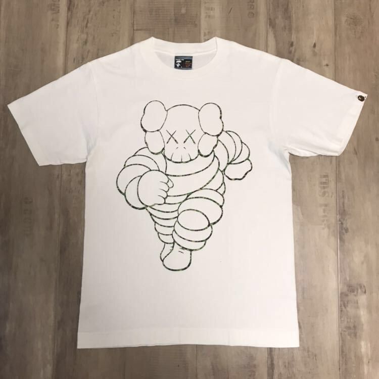 Bape × Kaws KAWS × BAPE Michelin Man chum T-shirt a bathing ape NIGO Size US S / EU 44-46 / 1 - 1 Thumbnail