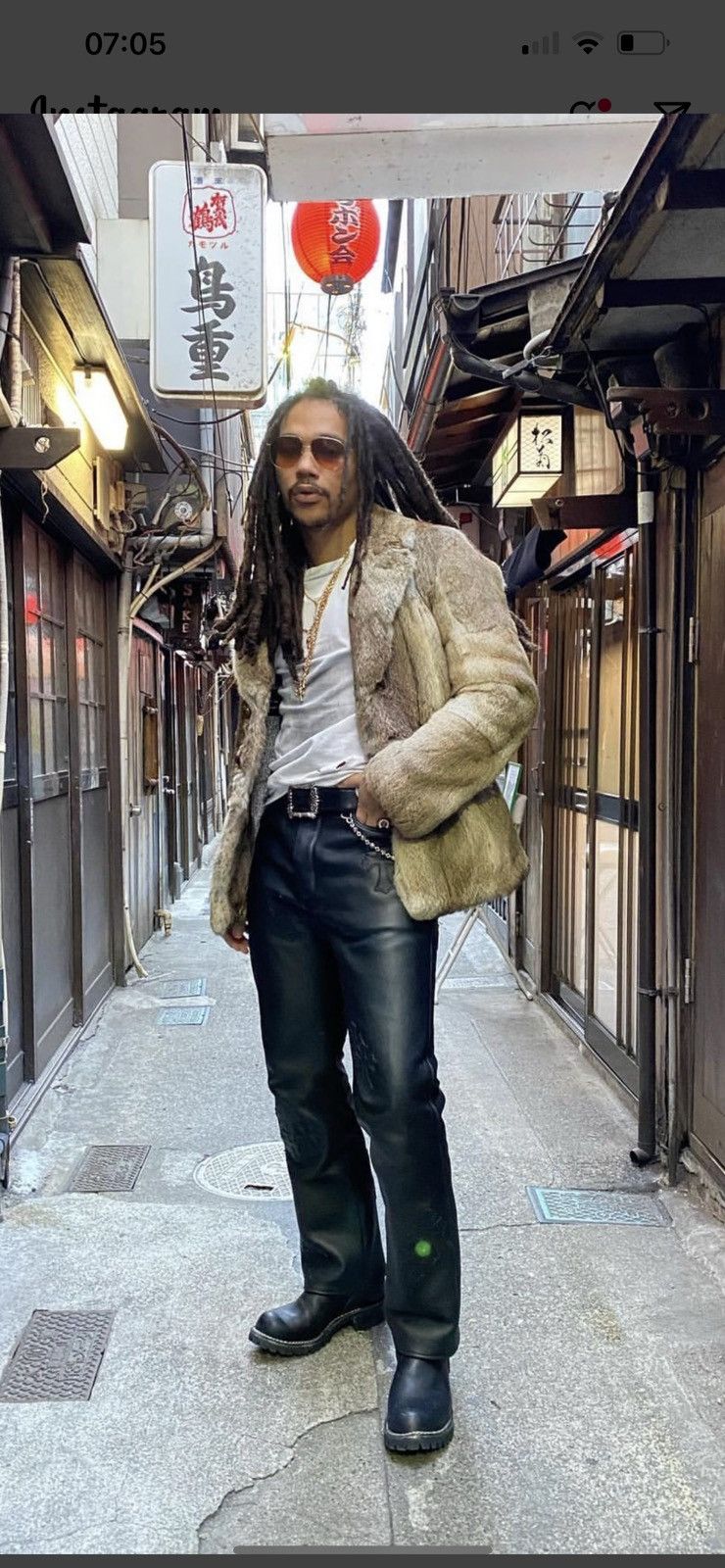 Harry Styles Fur Jacket Harry Styles The Beloved Show Fur Coat