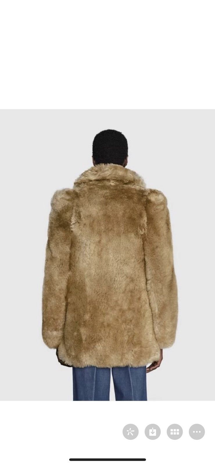 Gucci $7,000+Value Shearling fur jacket as worn by Harry Styles Size US M / EU 48-50 / 2 - 9 Thumbnail