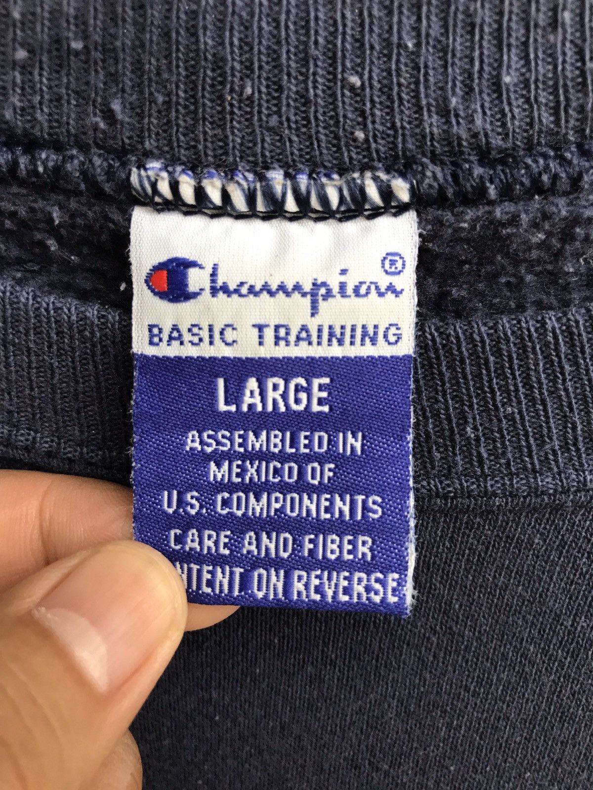 Champion Vintage Champion Iconic Spell Out Logo Sweatshirt Size US L / EU 52-54 / 3 - 5 Thumbnail