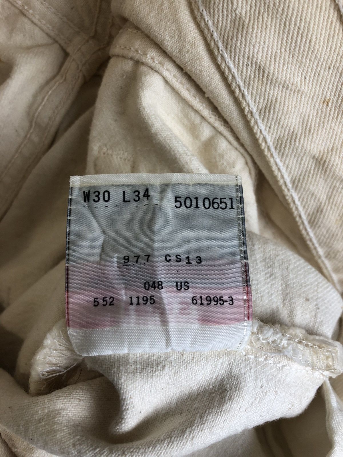 Levi's Vintage 1995 Levi’s 501 Denim Size US 29 - 10 Thumbnail