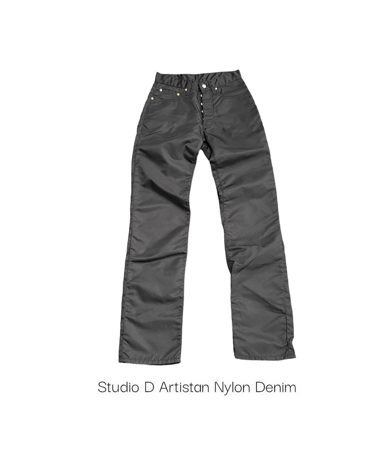Japanese Brand Vintage Rare Studio D Artistan Nylon Pant Size US 27 - 1 Thumbnail