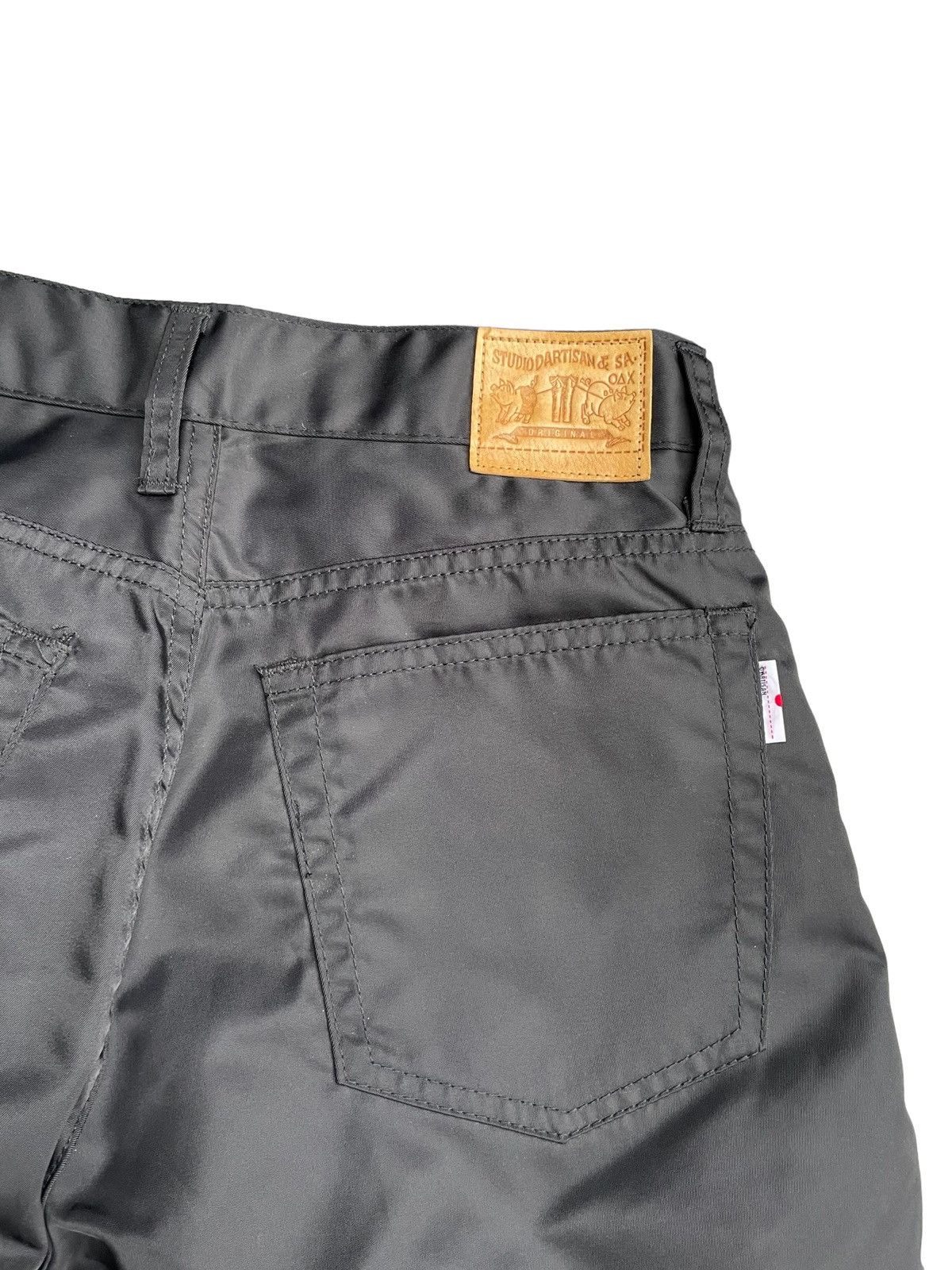 Japanese Brand Vintage Rare Studio D Artistan Nylon Pant Size US 27 - 9 Thumbnail